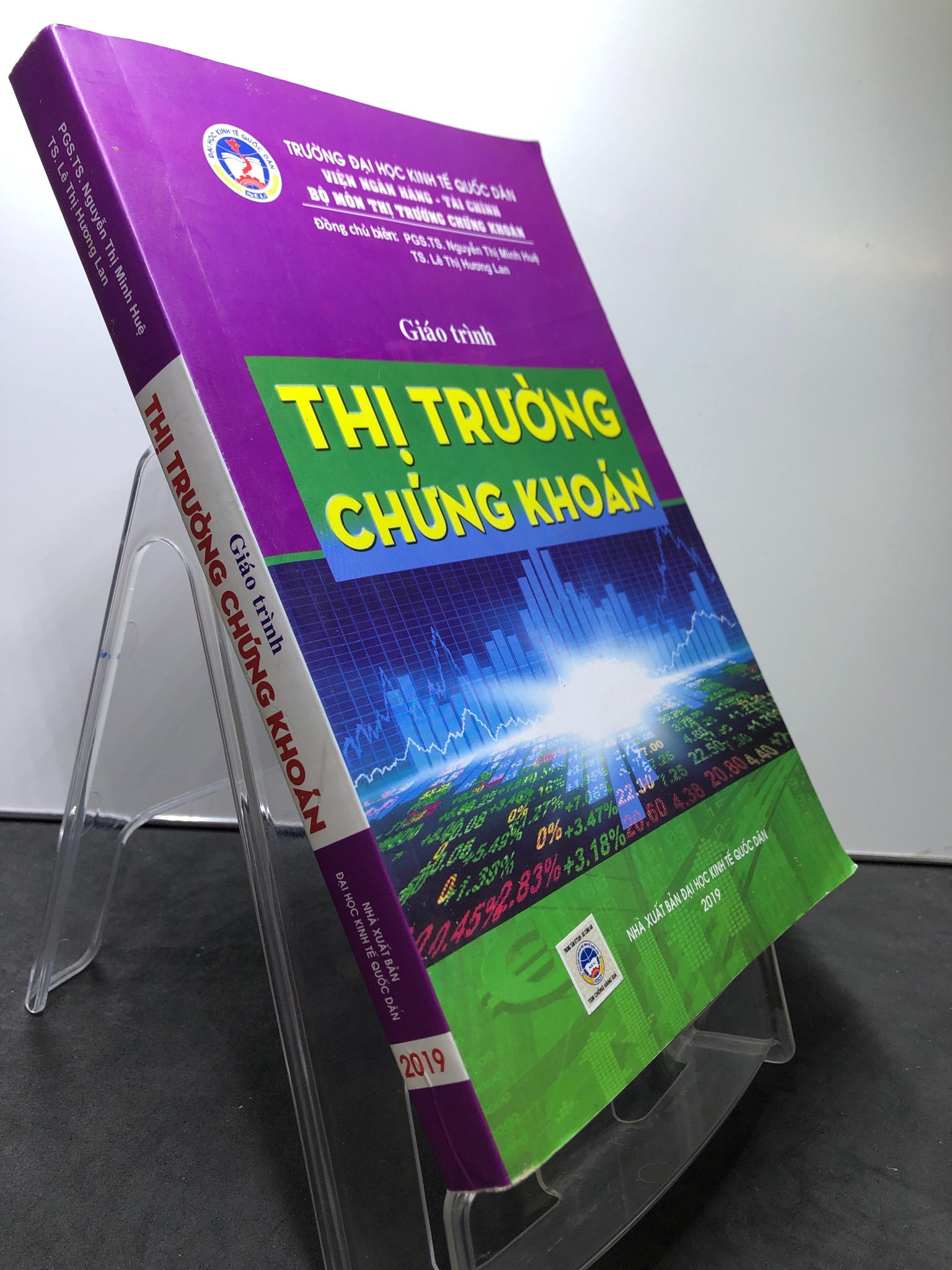 Giáo trình Thị trường chứng khoán 2019 mới 85% bẩn nhẹ PGS.TS Nguyễn Thị Minh Huệ, TS.Lê Thị Hương Lan HPB1008 KINH TẾ - TÀI CHÍNH - CHỨNG KHOÁN