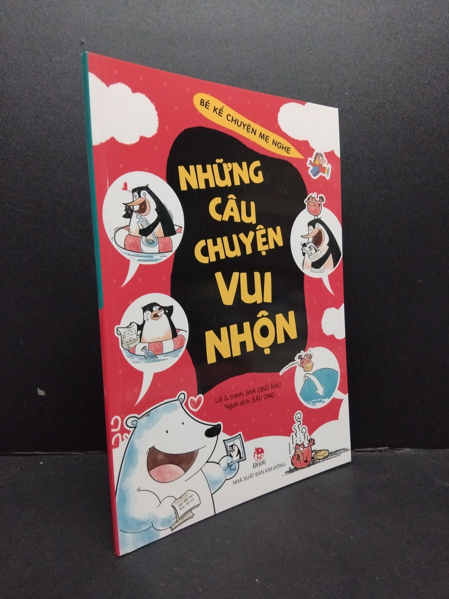 Những câu chuyện vui nhộn mới 90% bẩn nhẹ 2019 HCM1008 Sha Ding Mao MẸ VÀ BÉ