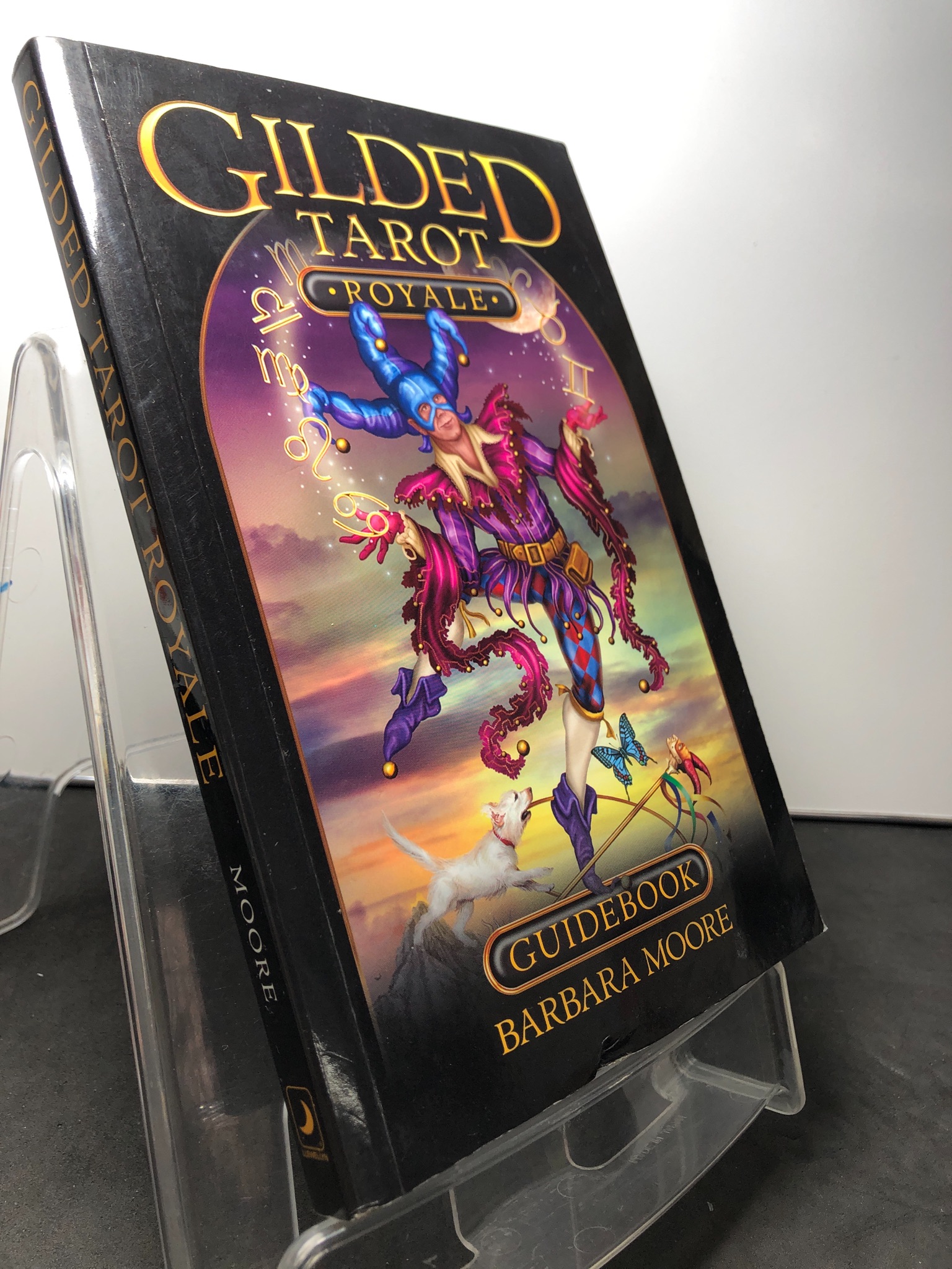 Gilded Tarot Royale mới 85% bẩn nhẹ Barbara Moore HPB1408 NGOẠI VĂN