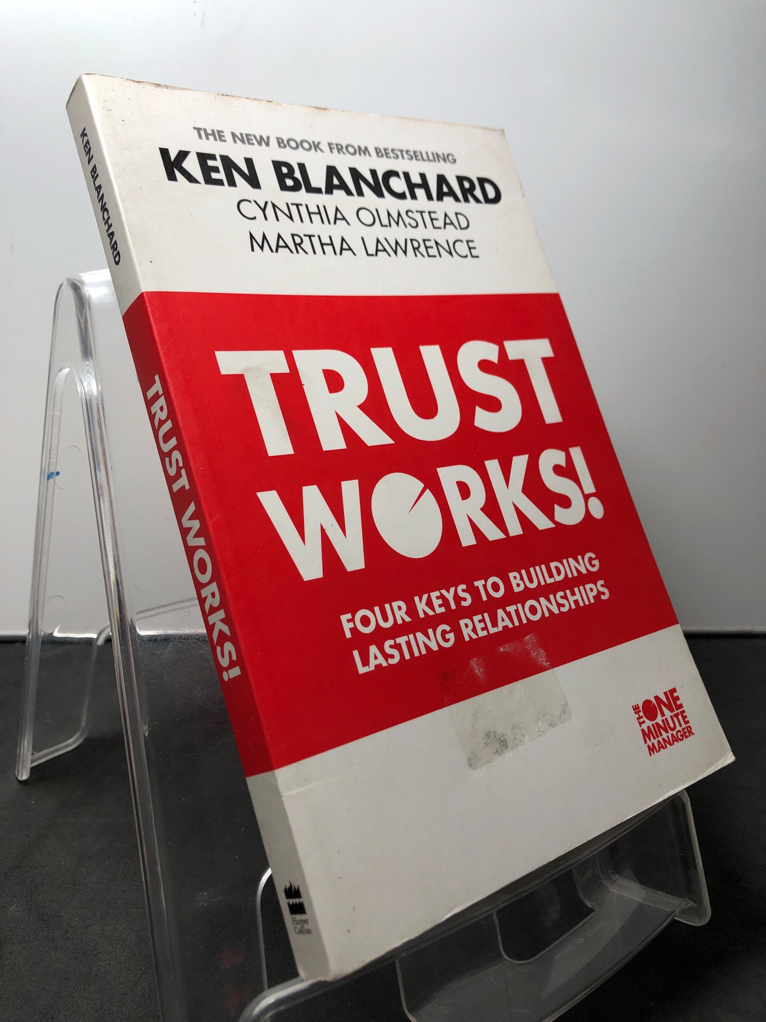 Trust works! mới 80% ố vàng Ken Blanchard HPB1408 NGOẠI VĂN