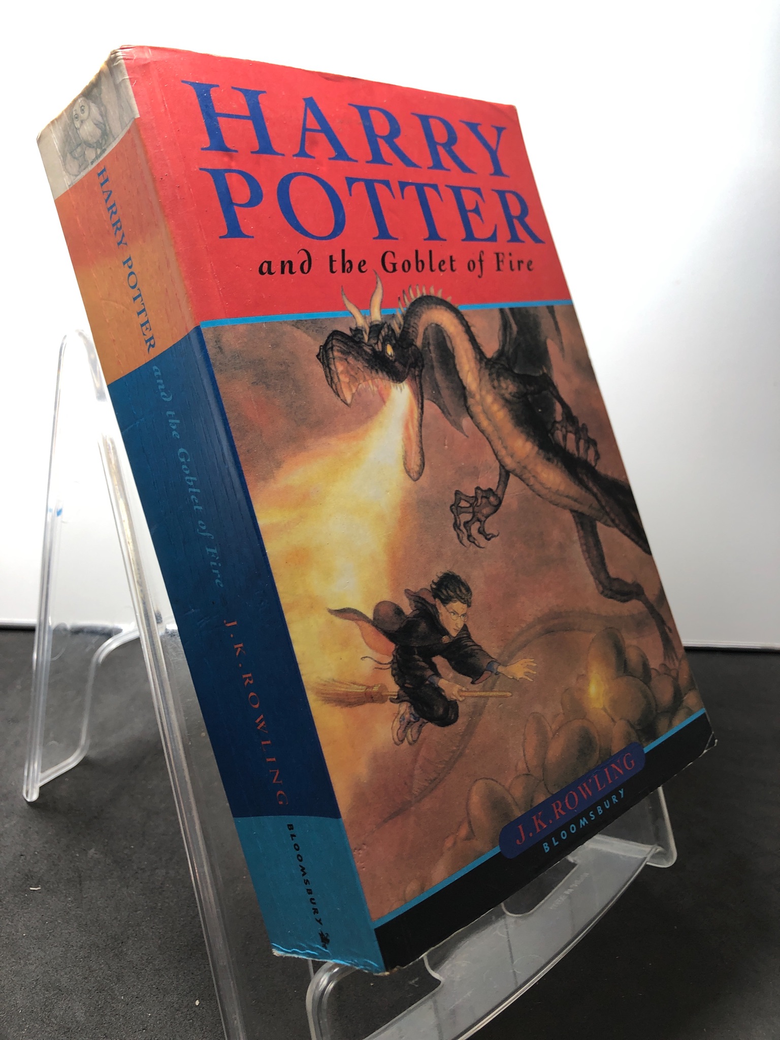 Harry Potter and the Godlet of Fire mới 80% ố vàng J.K.Rowling HPB1508 NGOẠI VĂN