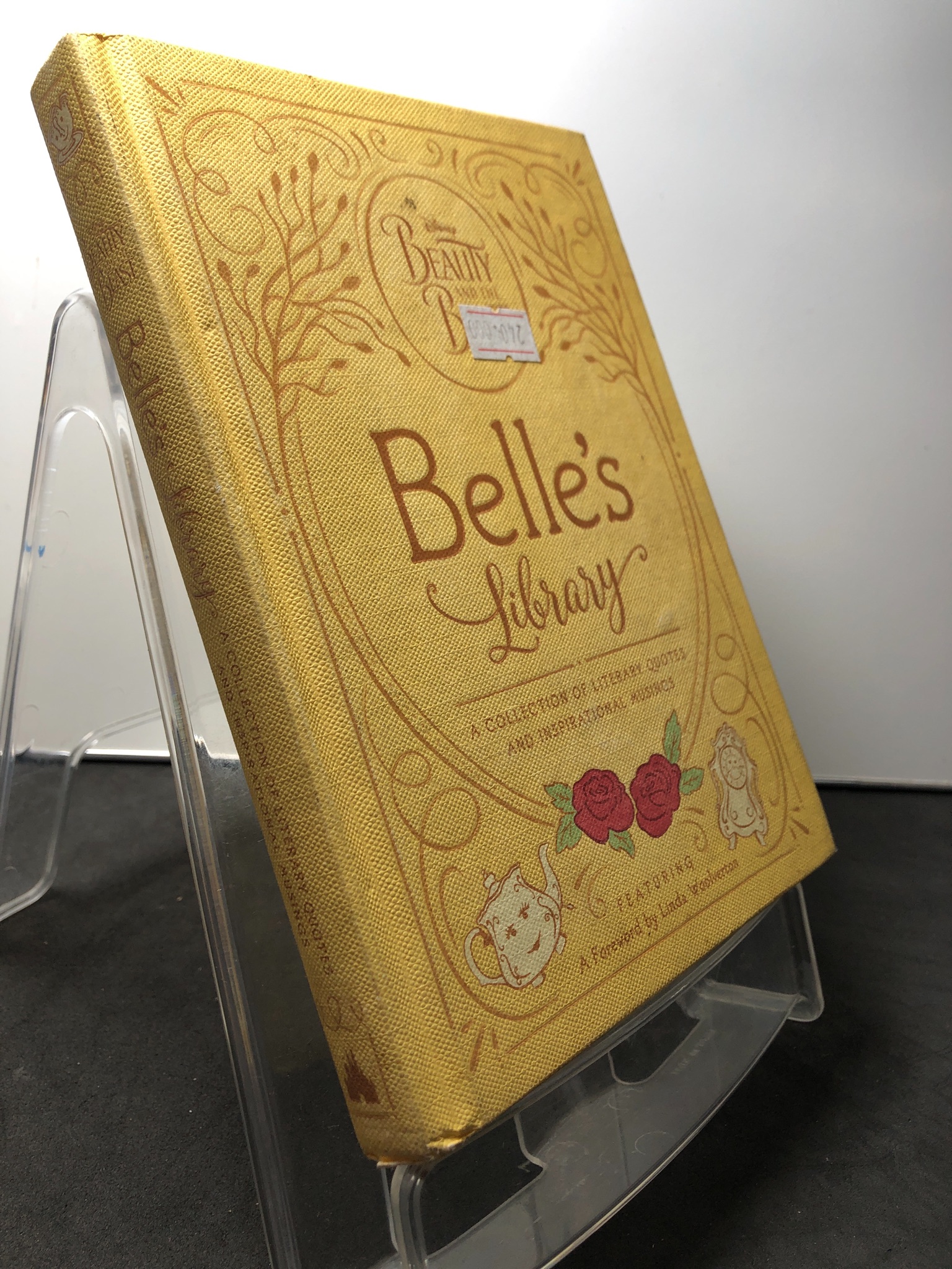 Belle's Library BÌA CỨNG mới 80% ố vàng nhẹ Linda Woolverton HPB1508 NGOẠI VĂN