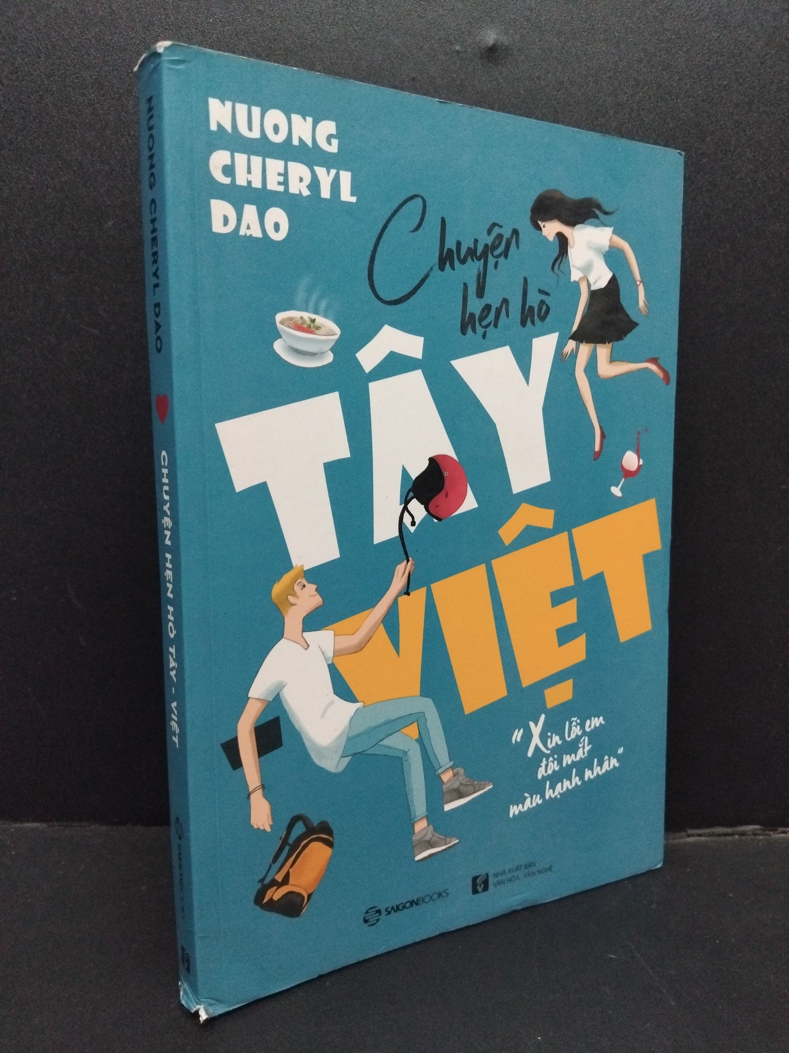 Chuyện hẹn hò Tây - Việt mới 80% ố bẩn nhẹ 2018 HCM1008 Nuong Cheryl Dao VĂN HỌC