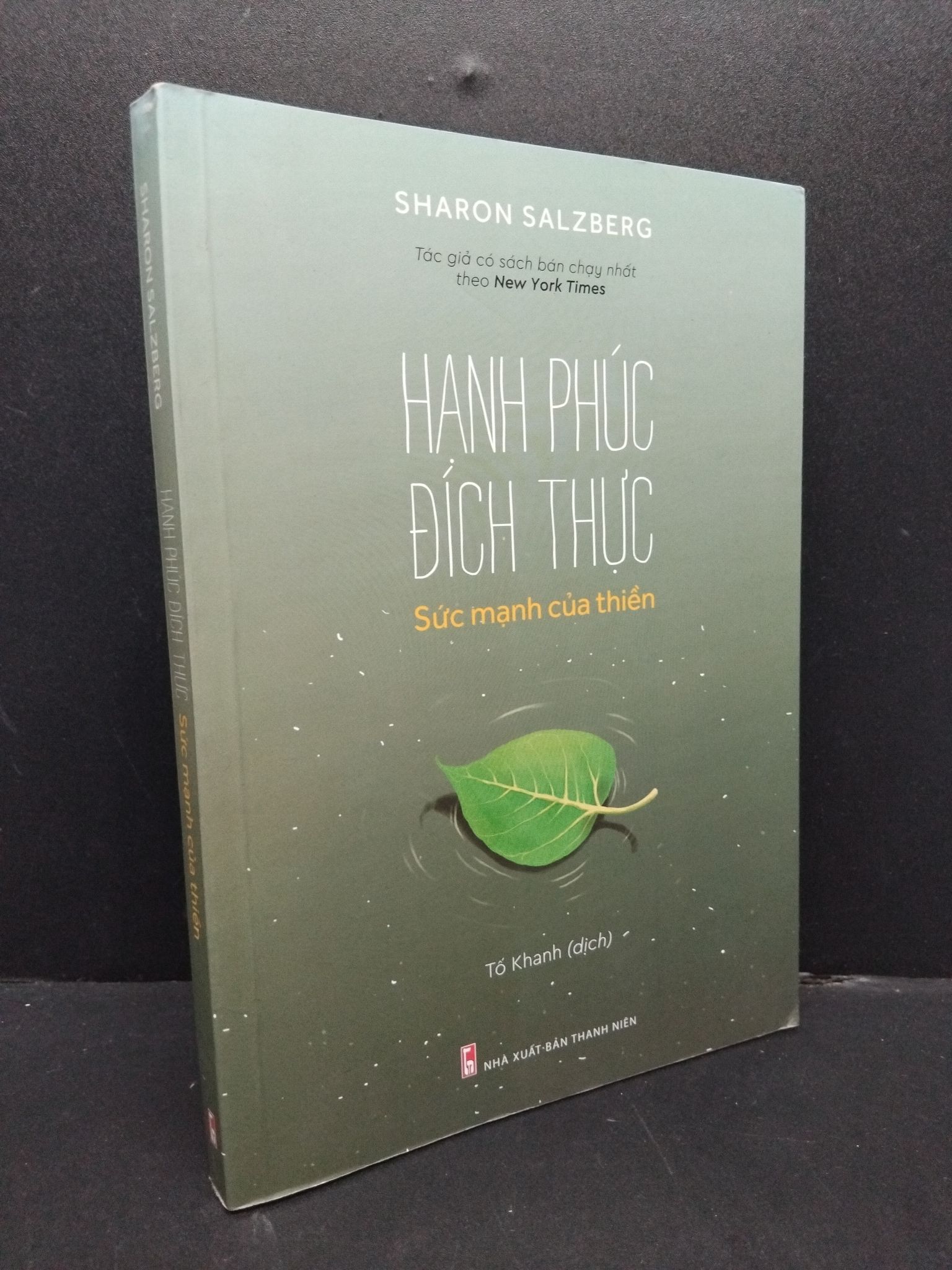 Hạnh phúc đích thực mới 90% bẩn nhẹ lỗi dính trang 2020 HCM1008 Sharon Salzberg TÂM LÝ