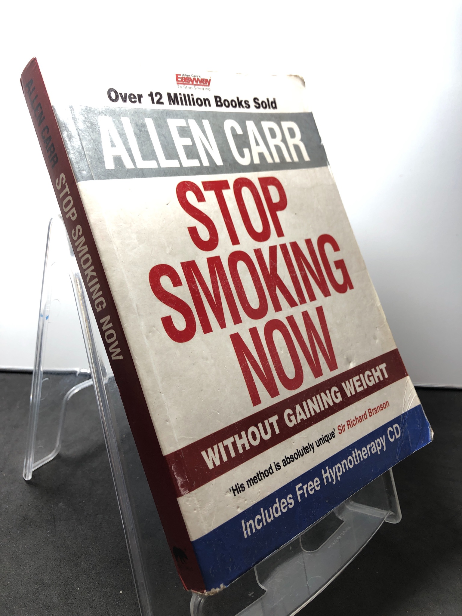 Stop smoking now mới 80% kèm CD Allen Carr HPB1508 NGOẠI VĂN