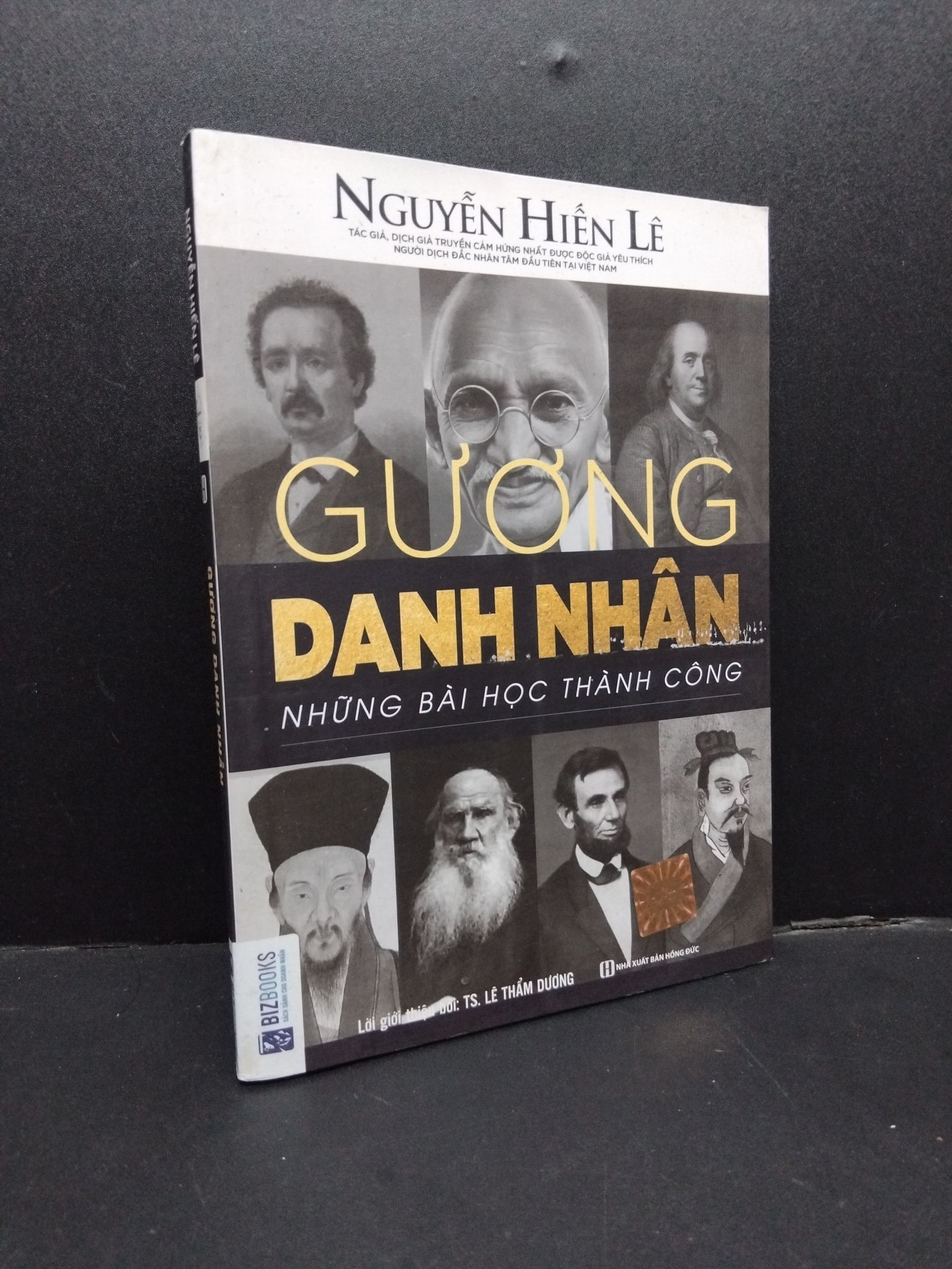 Gương danh nhân mới 90% bẩn nhẹ 2018 HCM1008 Nguyễn Hiến Lê DANH NHÂN