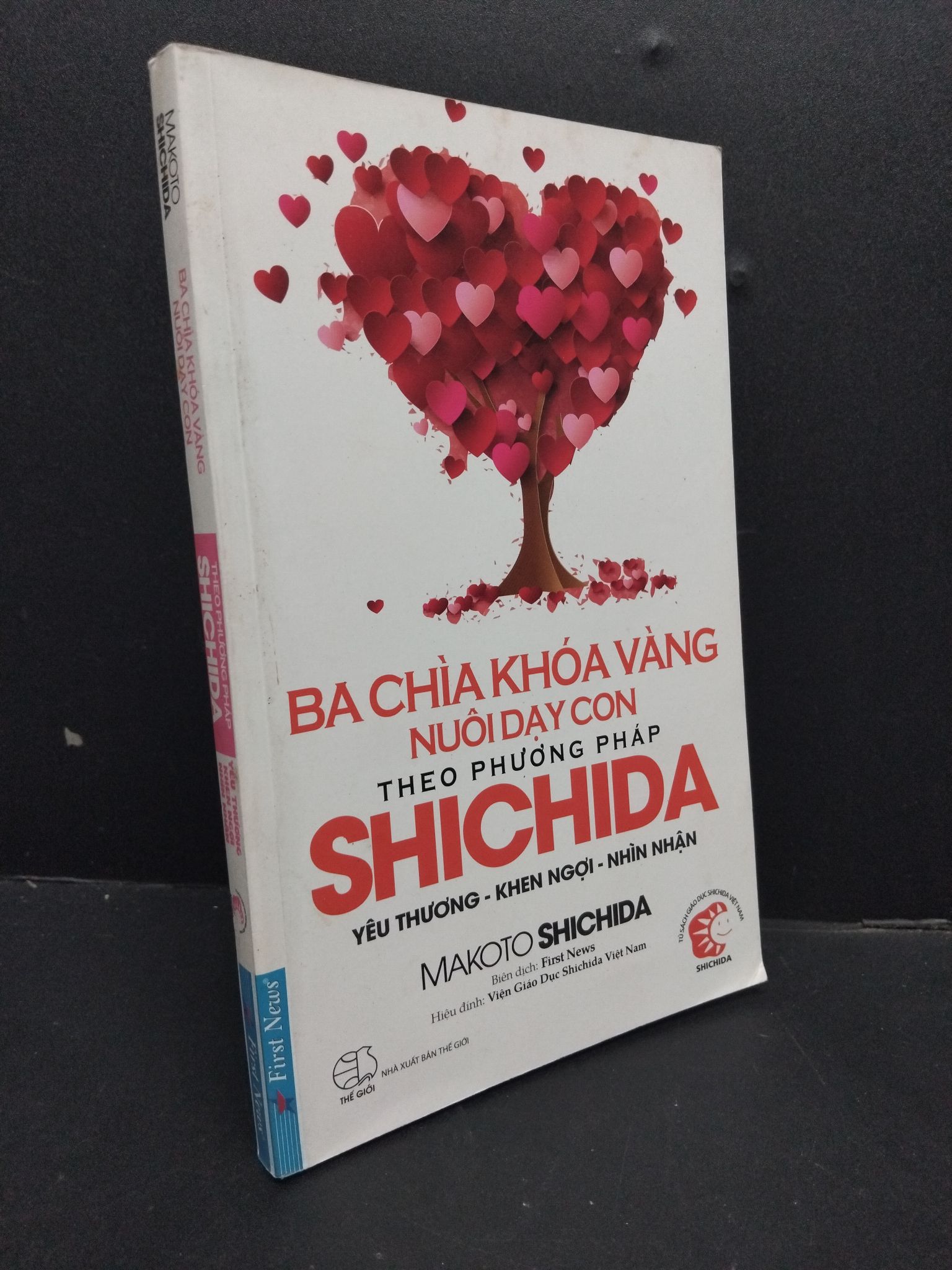 Ba chìa khóa vàng nuôi dạy con theo phương pháp Shichida mới 70% ố vàng 2016 HCM1008 Makoto Shichida MẸ VÀ BÉ