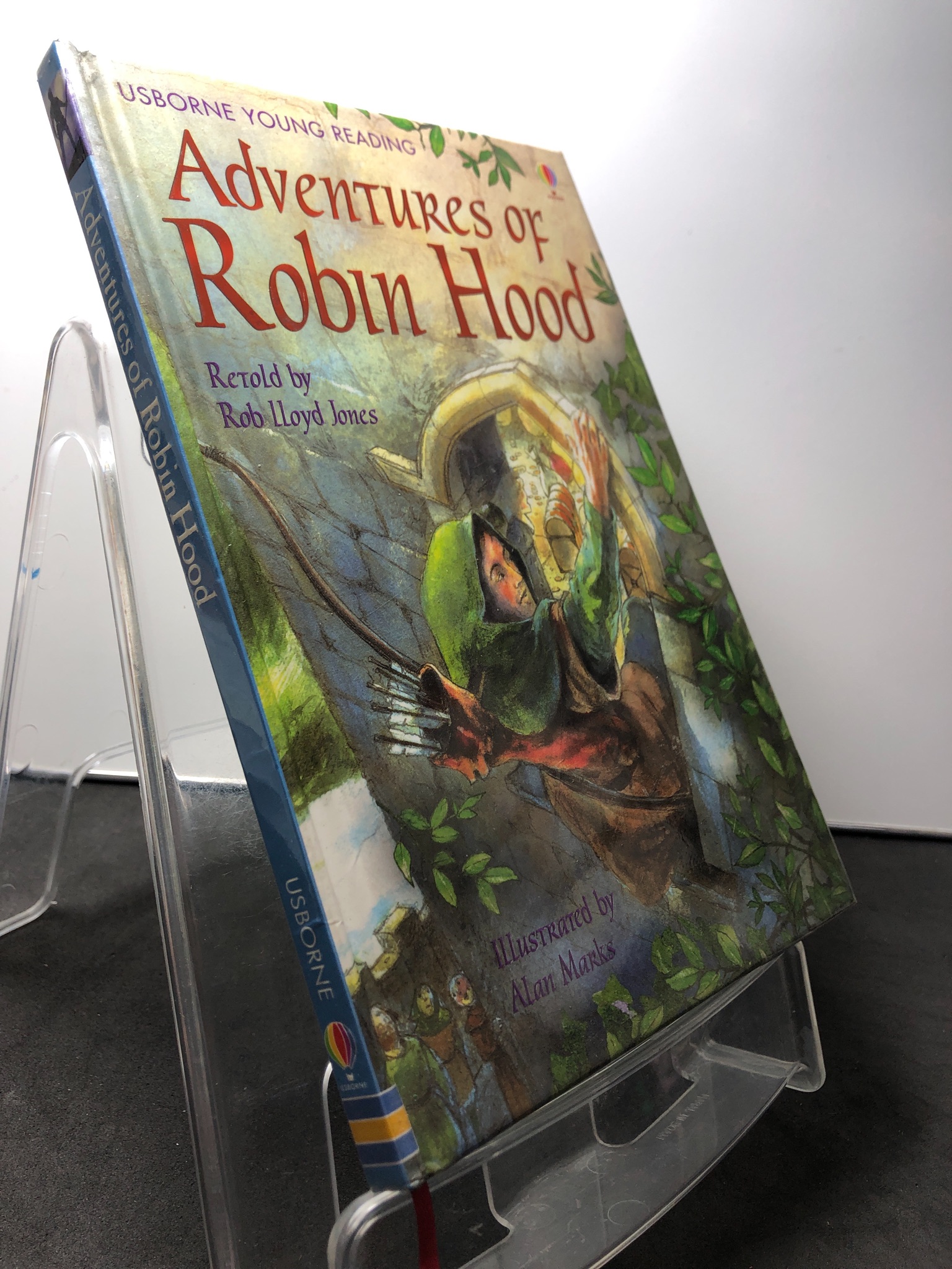 Adventures of Robin Hood mới 85% bìa cứng , bẩn nhẹ Usborne HPB1508 NGOẠI VĂN