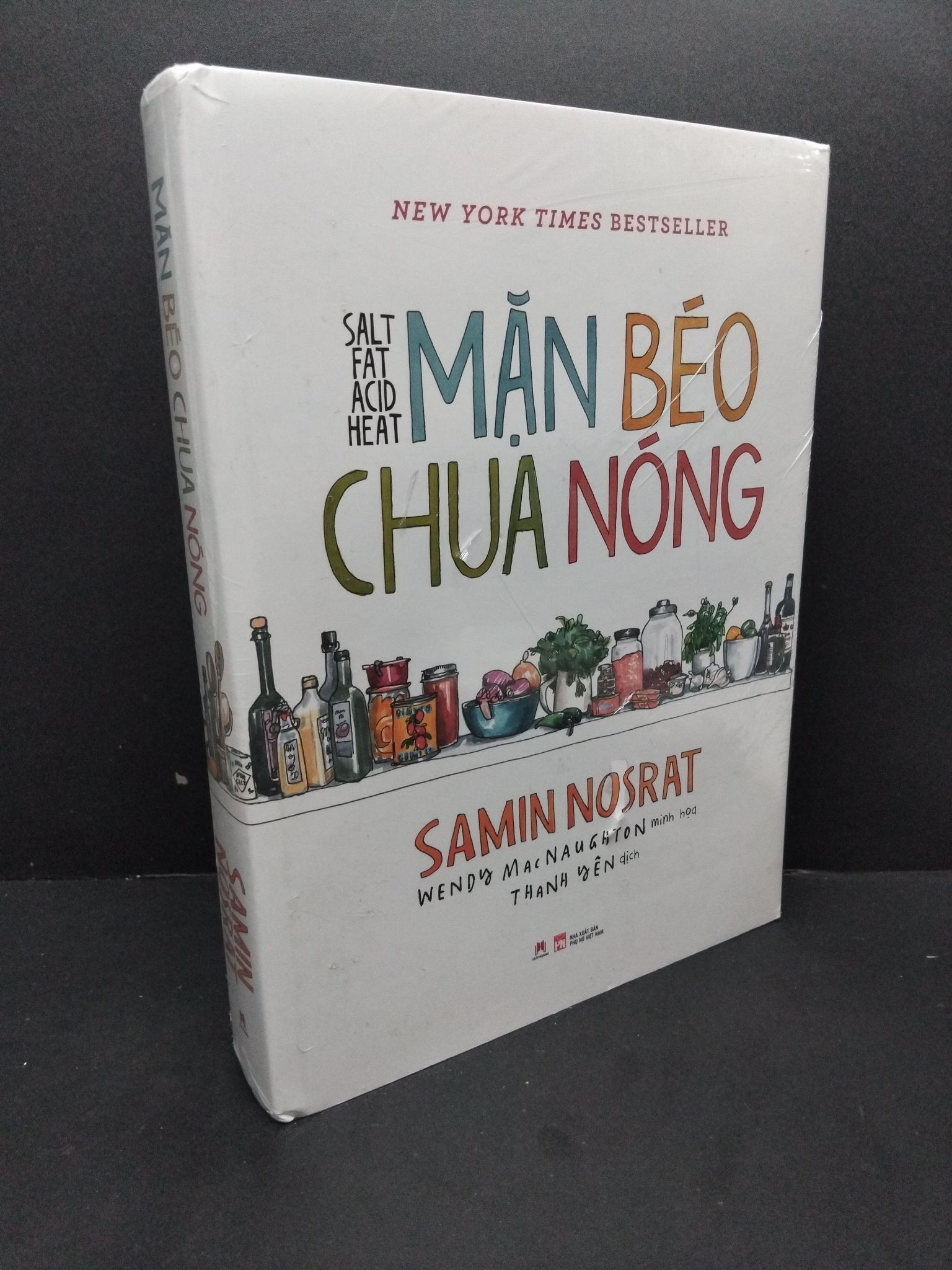 Mặn béo chua nóng (bìa cứng) mới 100% bẩn seal nhẹ HCM1008 Samin Nosrat SỨC KHỎE - THỂ THAO