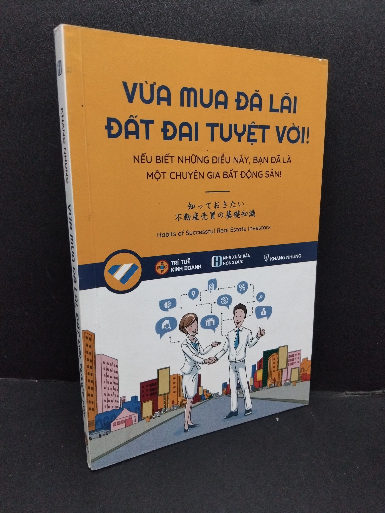 Vừa mua đã lãi, đất đai tuyệt vời mới 90% ố bẩn nhẹ 2019 HCM1008 Khang Nhung KỸ NĂNG