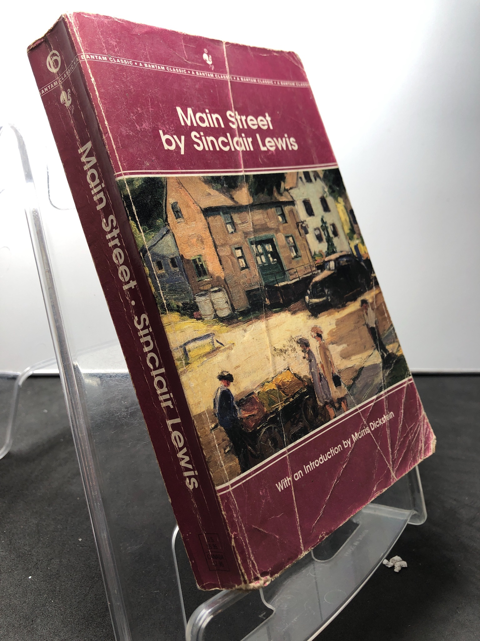 Main street mới 80% ố vàng nhẹ nếp gấp bìa Sinclair Lewis HPB1908 NGOẠI VĂN