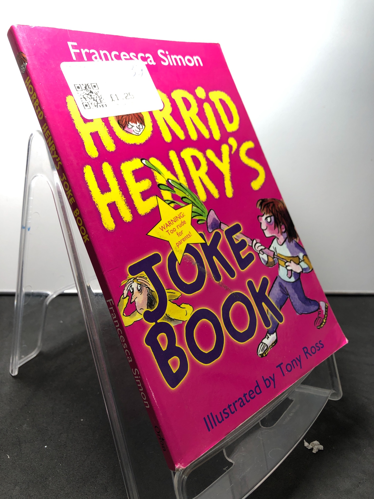 Horrid henry's joke book mới 85% ố vàng nhẹ Tony Ross HPB1908 NGOẠI VĂN