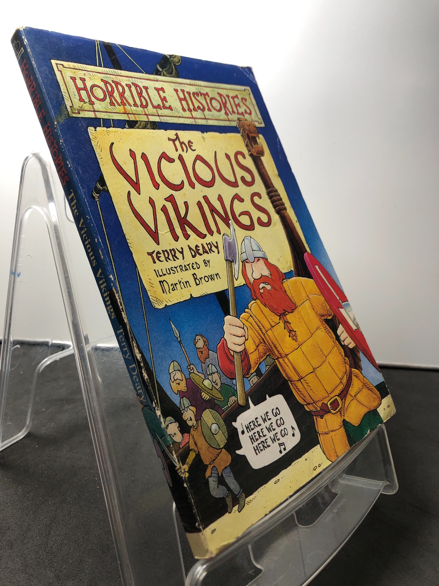 The vicious vikings Horrible histories mới 80% ố vàng Terry Deary HPB1508 NGOẠI VĂN