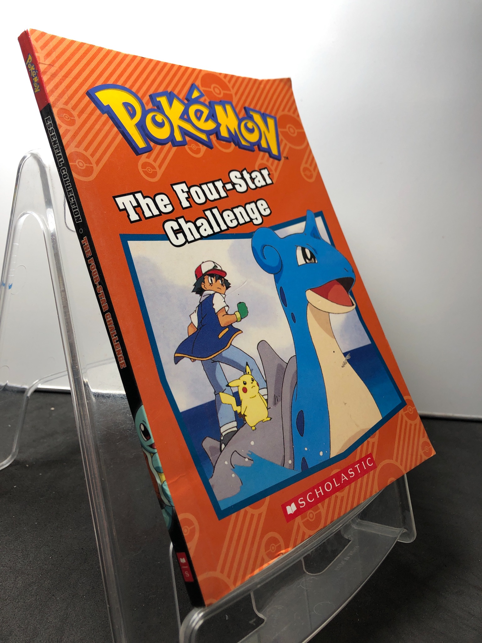 Pokemon The four star challenge mới 85% bẩn nhẹ SCHOLASTIC HPB1508 NGOẠI VĂN