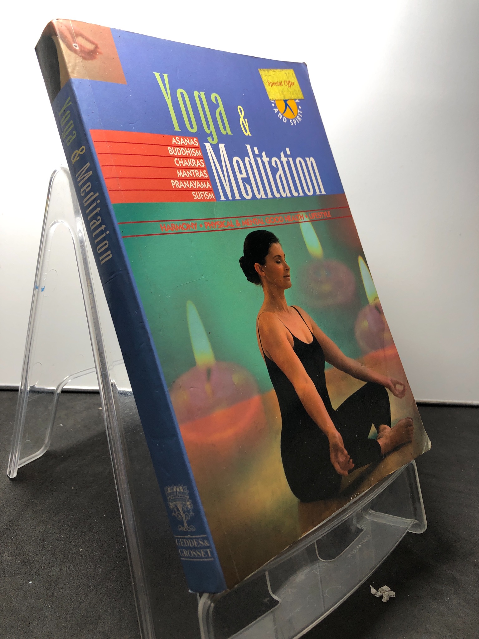 Yoga and Meditation mới 75% ố vàng HPB1908 NGOẠI VĂN