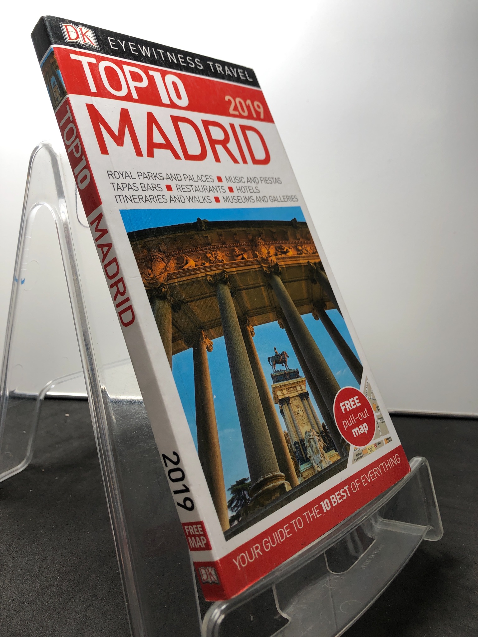 Madrid Top 10 2019 DK Eyewitness travel mới 90% HPB1508 NGOẠI VĂN