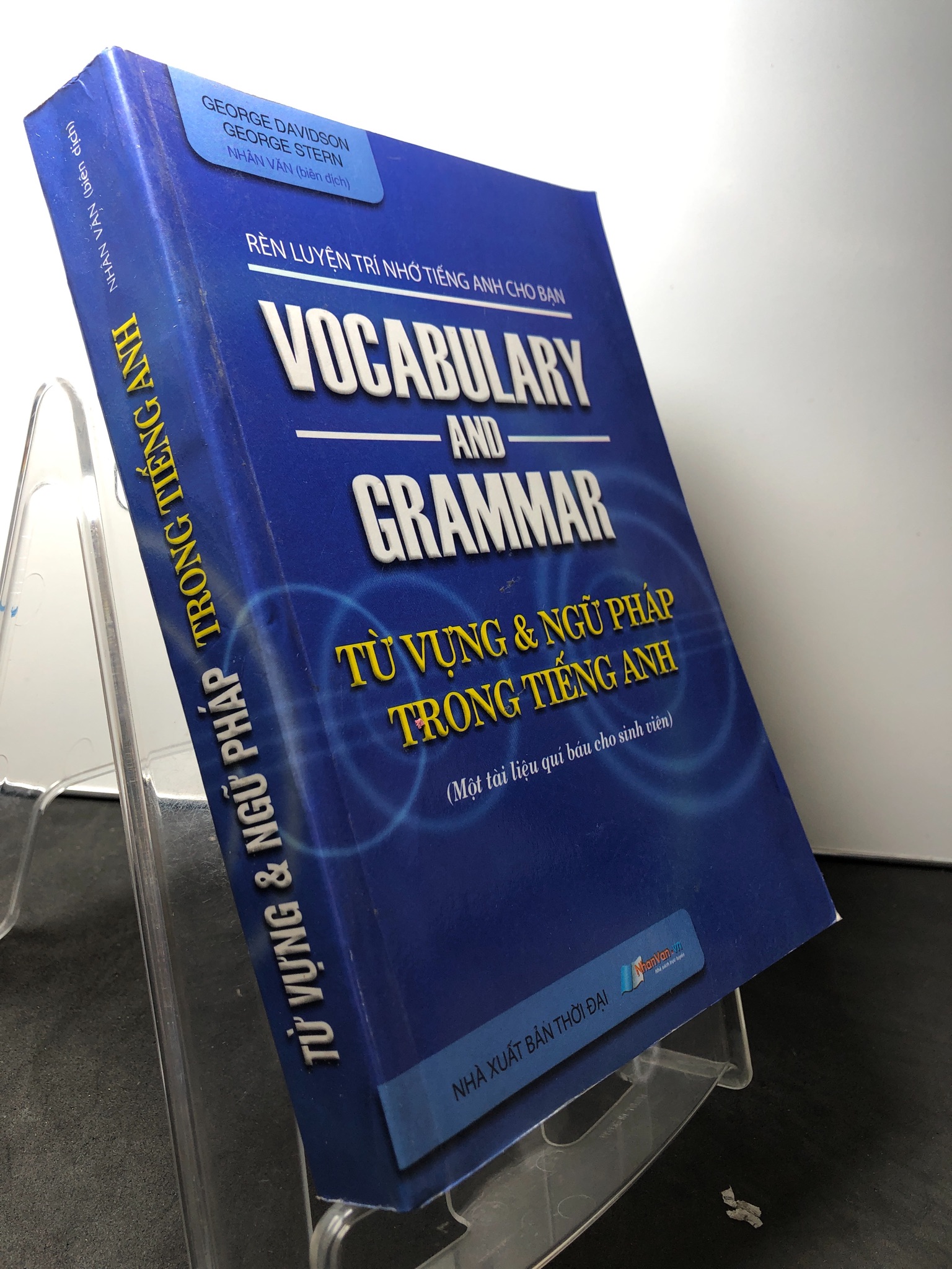 Vocabulary and Grammar Từ vựng và ngữ pháp trong tiếng Anh 2012 mới 80% bẩn nhẹ George Davidson HPB2108 HỌC NGOẠI NGỮ