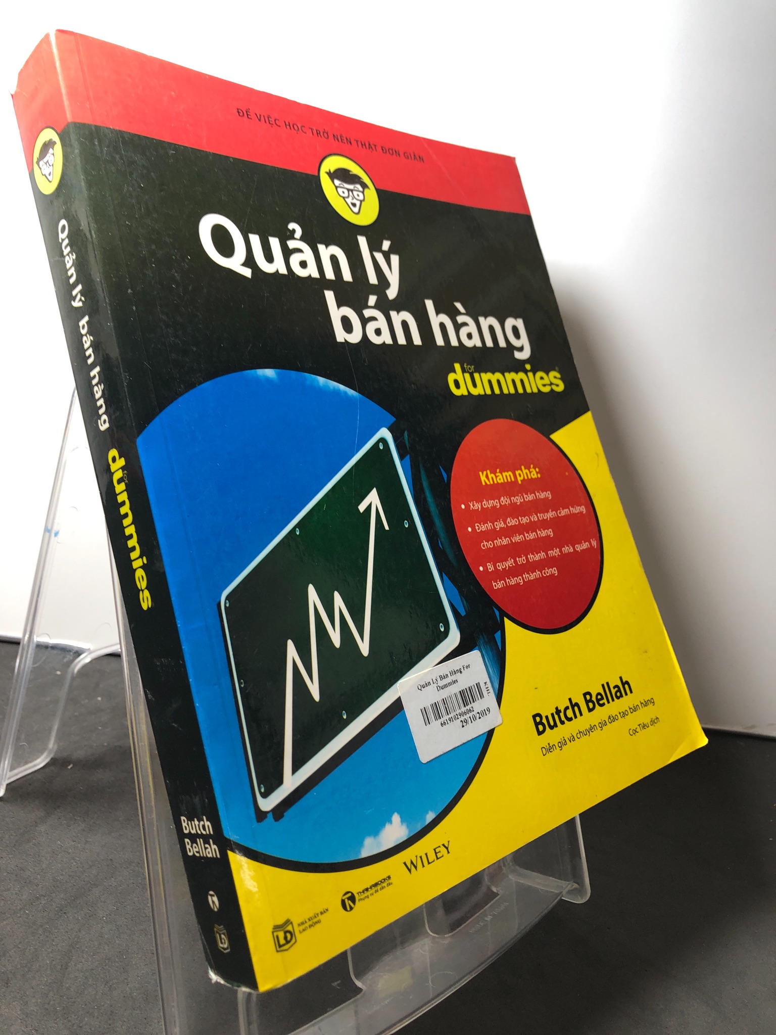 Quản lý bán hàng for dummies 2018 mới 80% bẩn nhẹ Butch Bellah HPB2208 MARKETING KINH DOANH