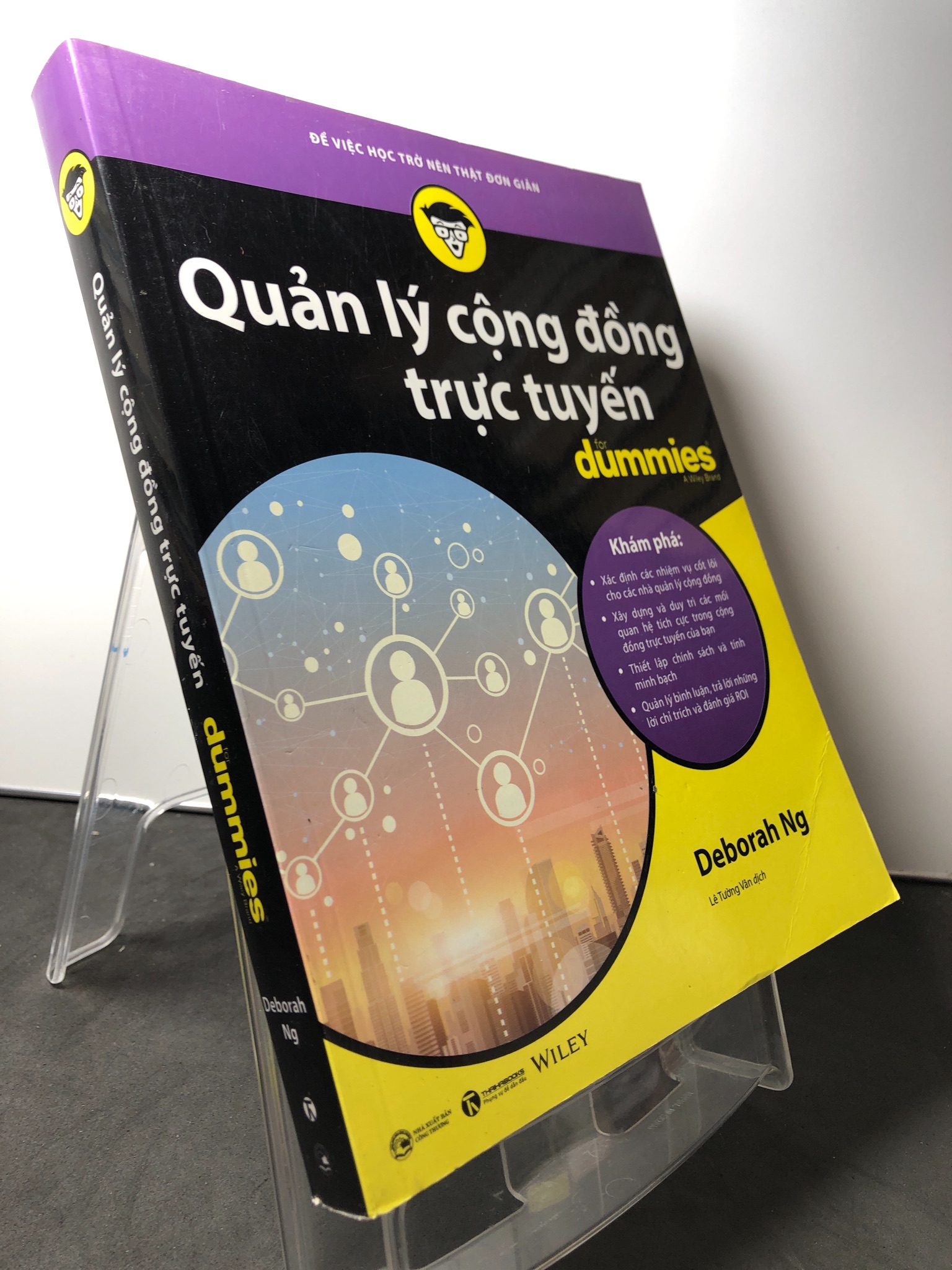 Quản lý cộng đồng trực tuyến for dummies 2019 mới 85% bẩn nhẹ Deborah Ng HPB2208 QUẢN TRỊ