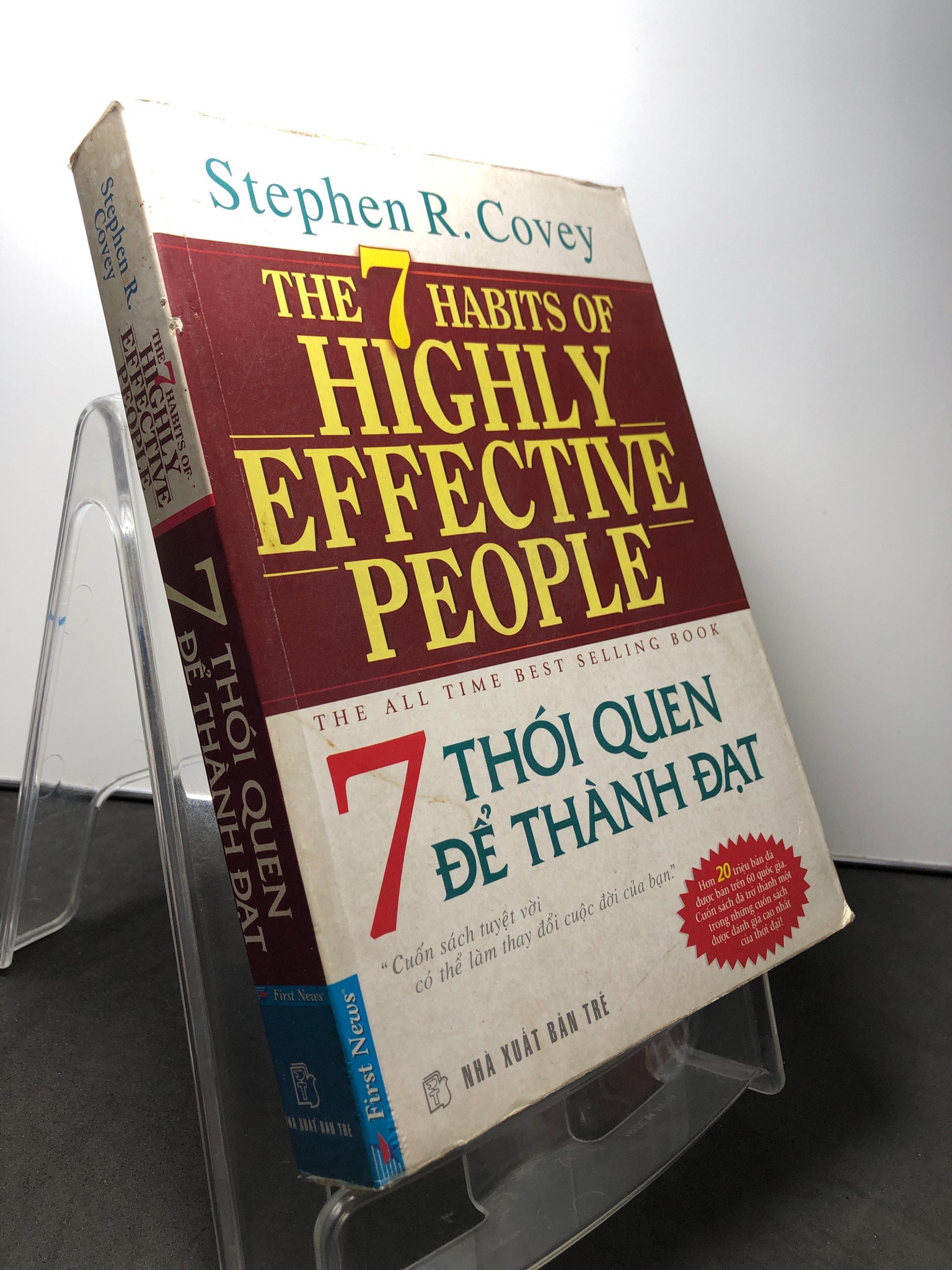 7 thói quen để thành đạt 2013 mới 75% ố vàng Stephen Covey HPB2308 KỸ NĂNG