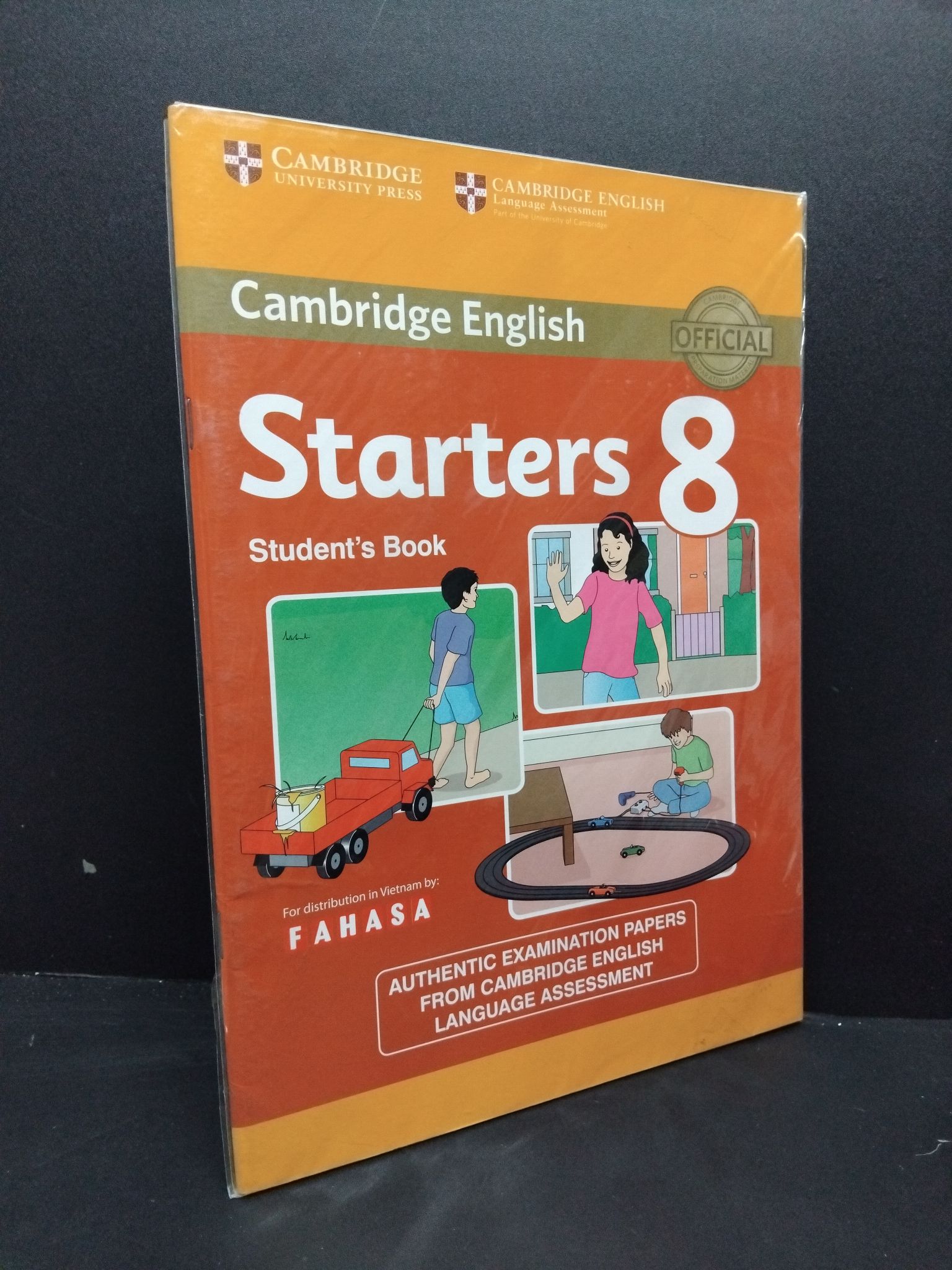 Cambridge English Starters 8 Student's Book mới 90% ố nhẹ HCM.ASB2408 sách học ngoại ngữ