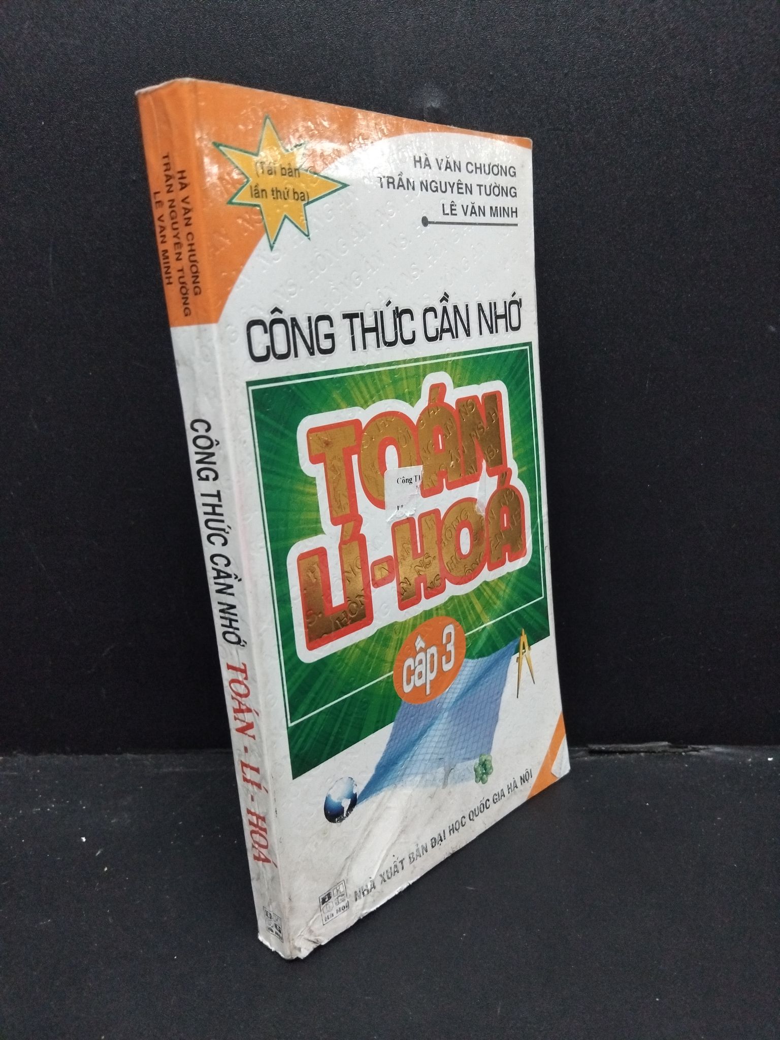 Công thức cần nhớ toán - lí - hóa cấp 3 mới 80% bẩn gấp bìa 2019 HCM2608 GIÁO TRÌNH, CHUYÊN MÔN