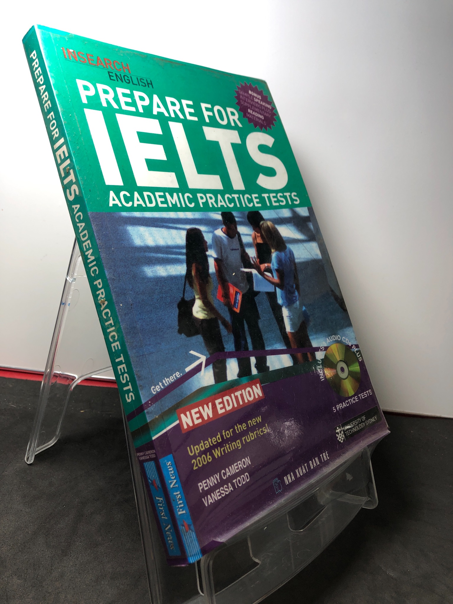 Prepare for Ielts academic practice tests 2010 mới 80% ố nhẹ New edition HPB2808 HỌC NGOẠI NGỮ