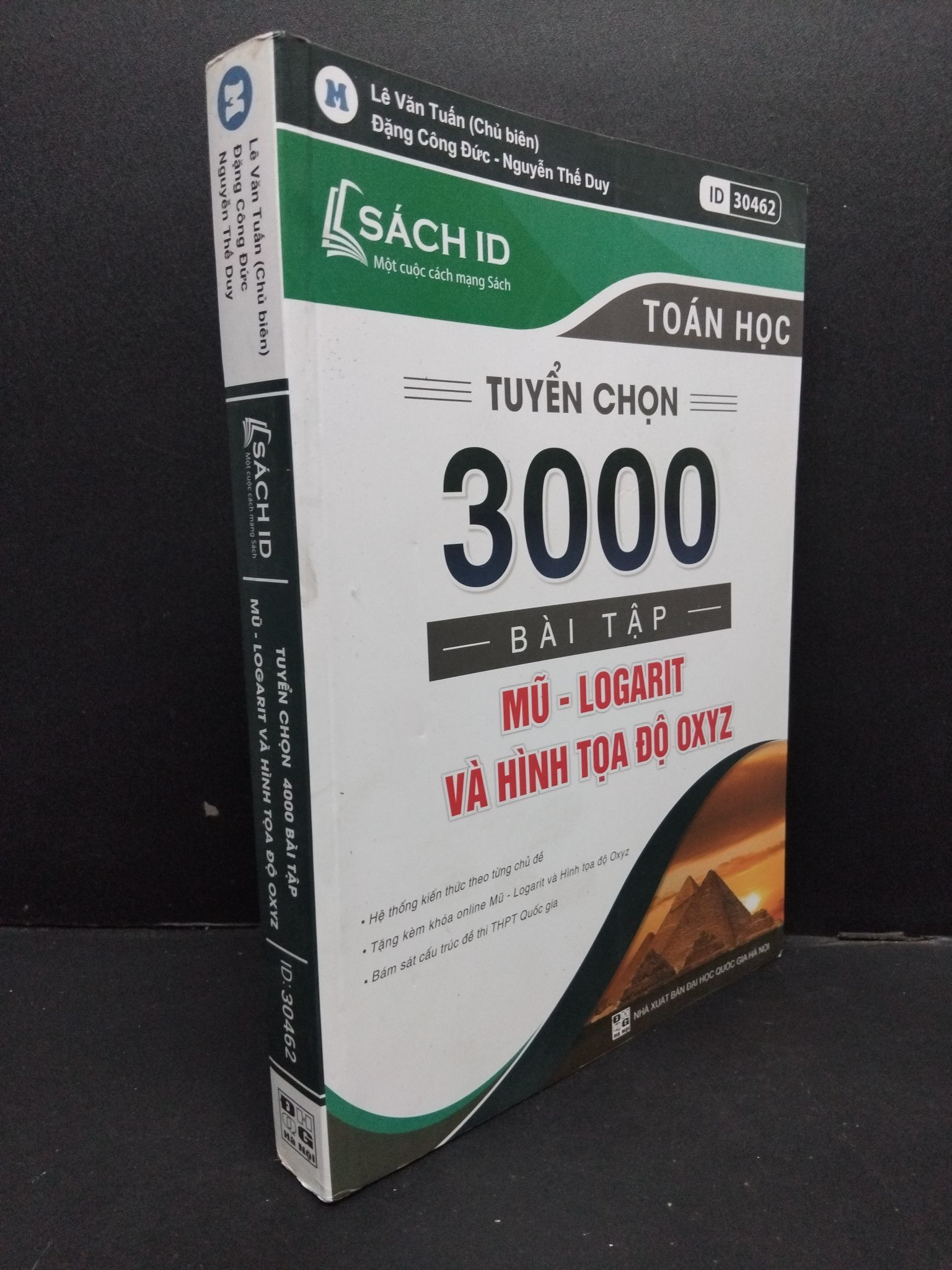 Tuyển chọn 4000 bài tập mũ - logarit và hình học toạn độ OXYZ mới 90% bẩn nhẹ 2019 HCM2608 Lê Văn Tuấn GIÁO TRÌNH, CHUYÊN MÔN