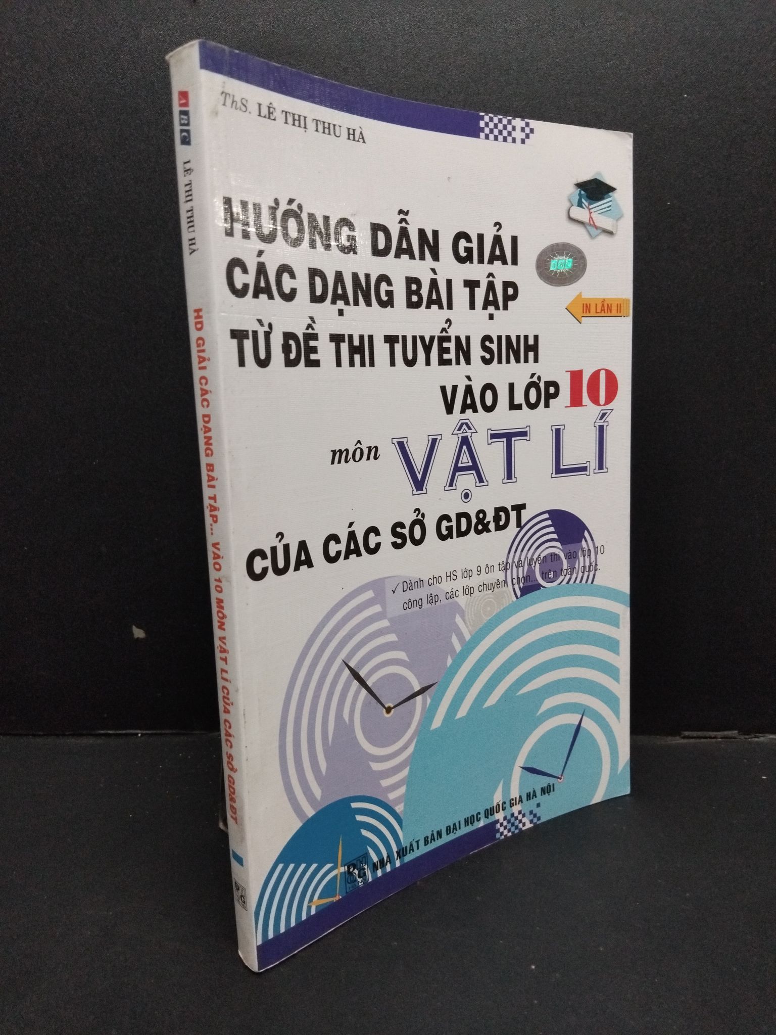 Hướng dẫn giải các dạng bài tập từ đề thi tuyển sinh vào lớp 10 môn vật lí của các sở GD&ĐT mới 80% ố vàng 2016 HCM2608 ThS. Lê Thị Thu Hà GIÁO TRÌNH, CHUYÊN MÔN