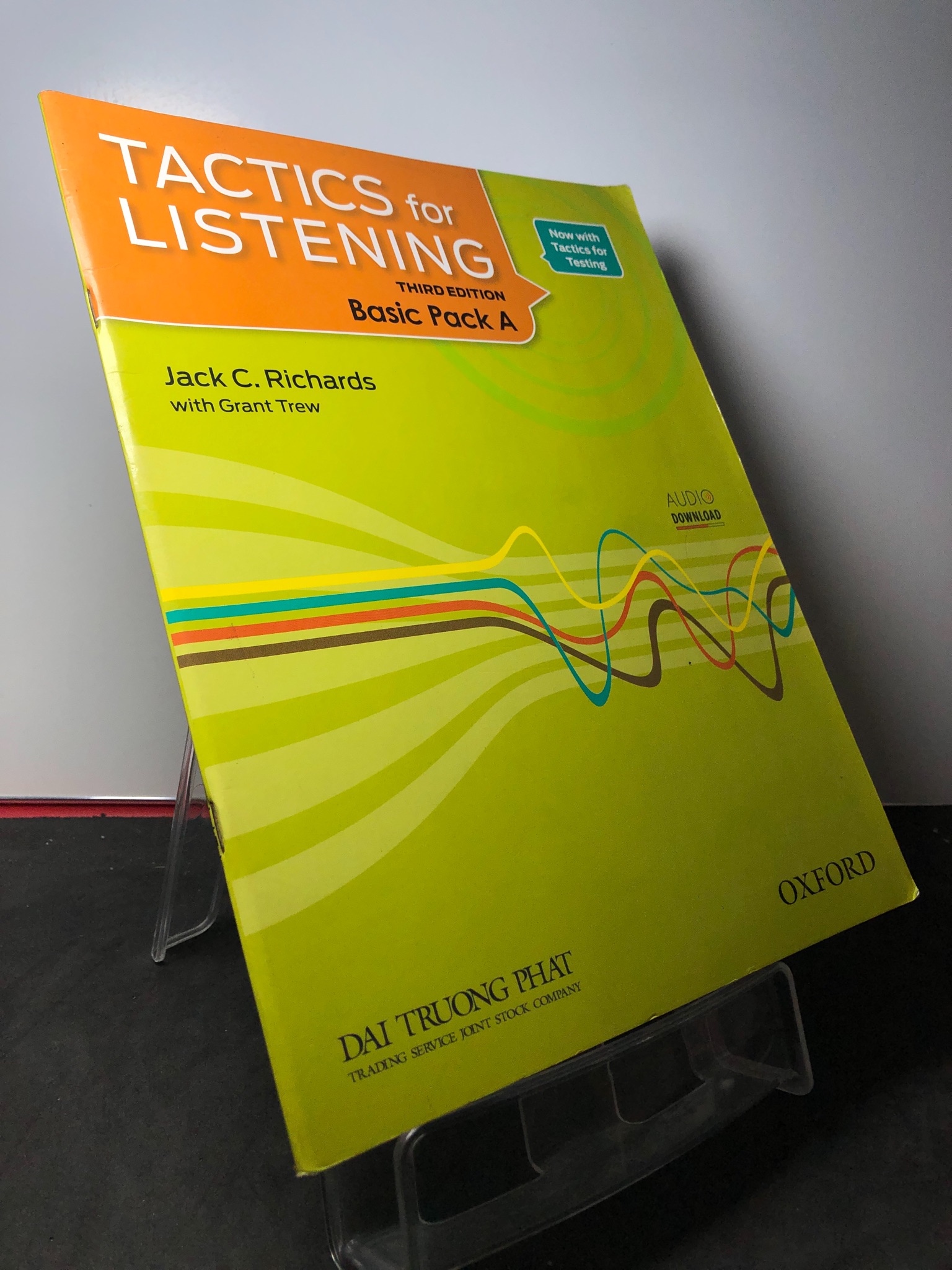 Tactics for listening third edition basic pack A mới 80% ố nhẹ note viết chì Richards HPB2808 HỌC NGOẠI NGỮ