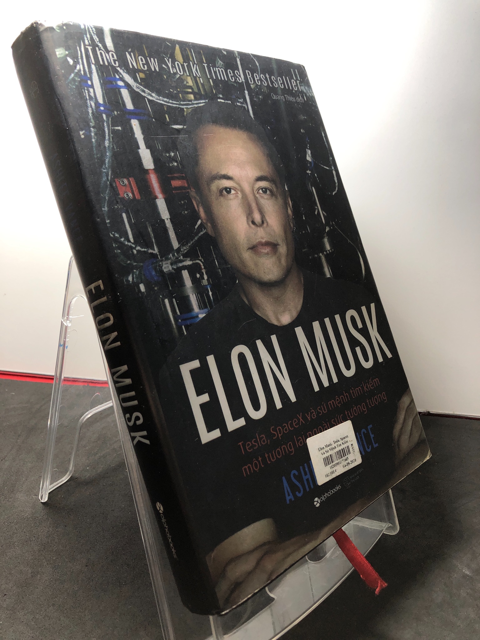 Elon Musk 2021 mới 90% bẩn nhẹ , bìa cứng Ashlee Vance HPB3108 KHOA HỌC ĐỜI SỐNG