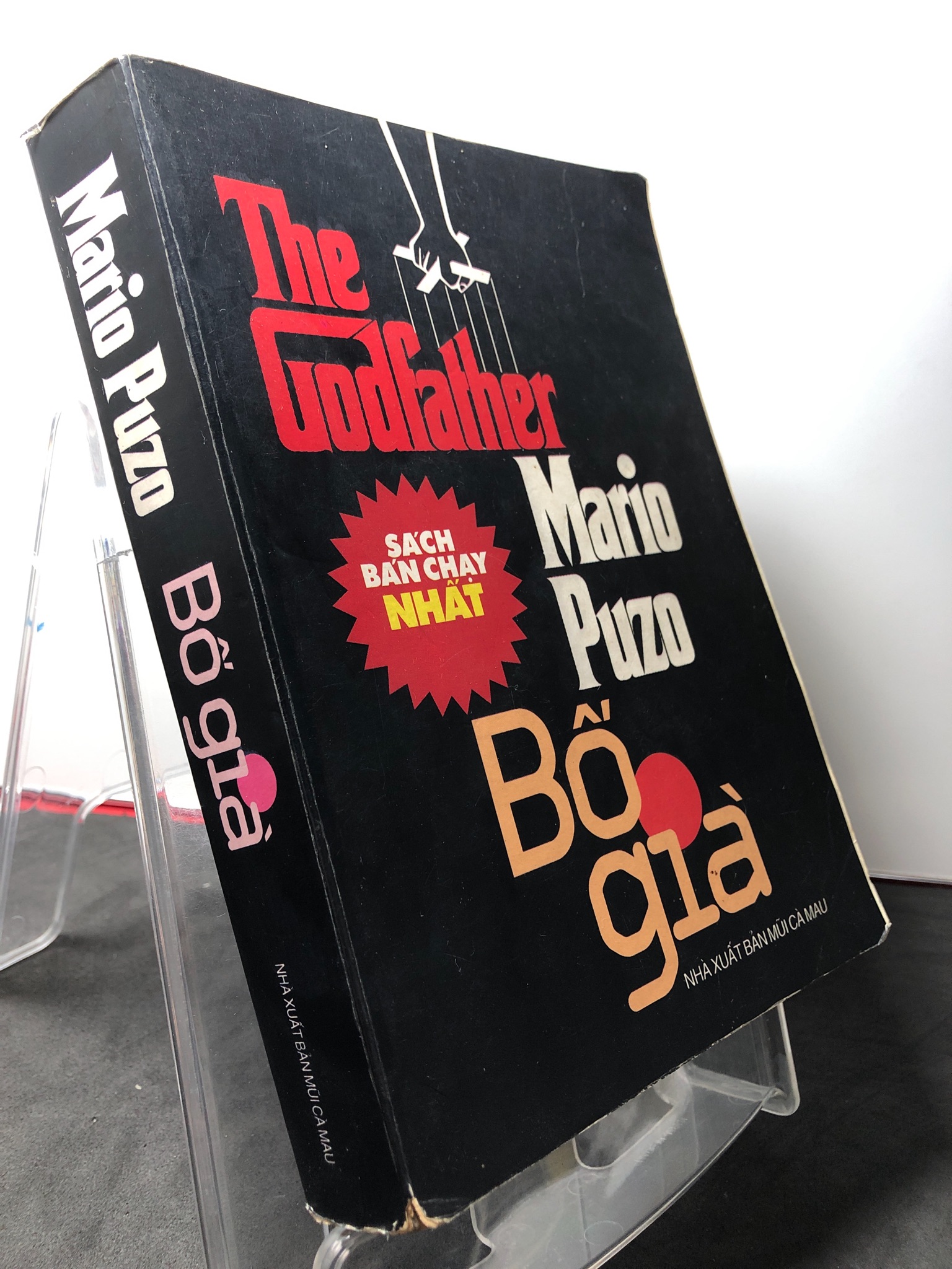 The godfather bố già 2018 mới 80% ố vàng Mario Puzo HPB3108 VĂN HỌC