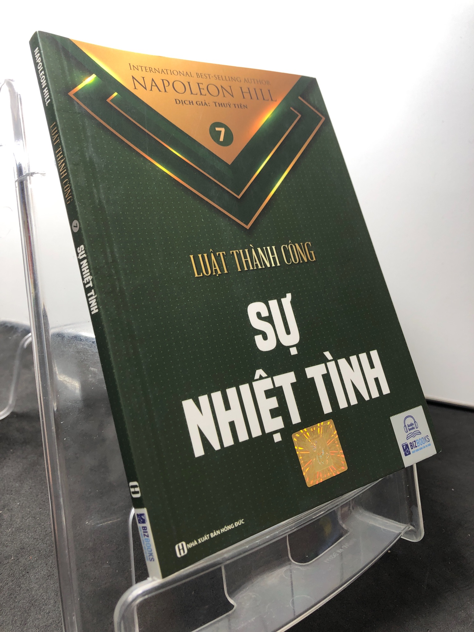 Luật thành công sự nhiệt tình 2024 mới 90% bẩn nhẹ Napoleon Hill HPB0709 KỸ NĂNG