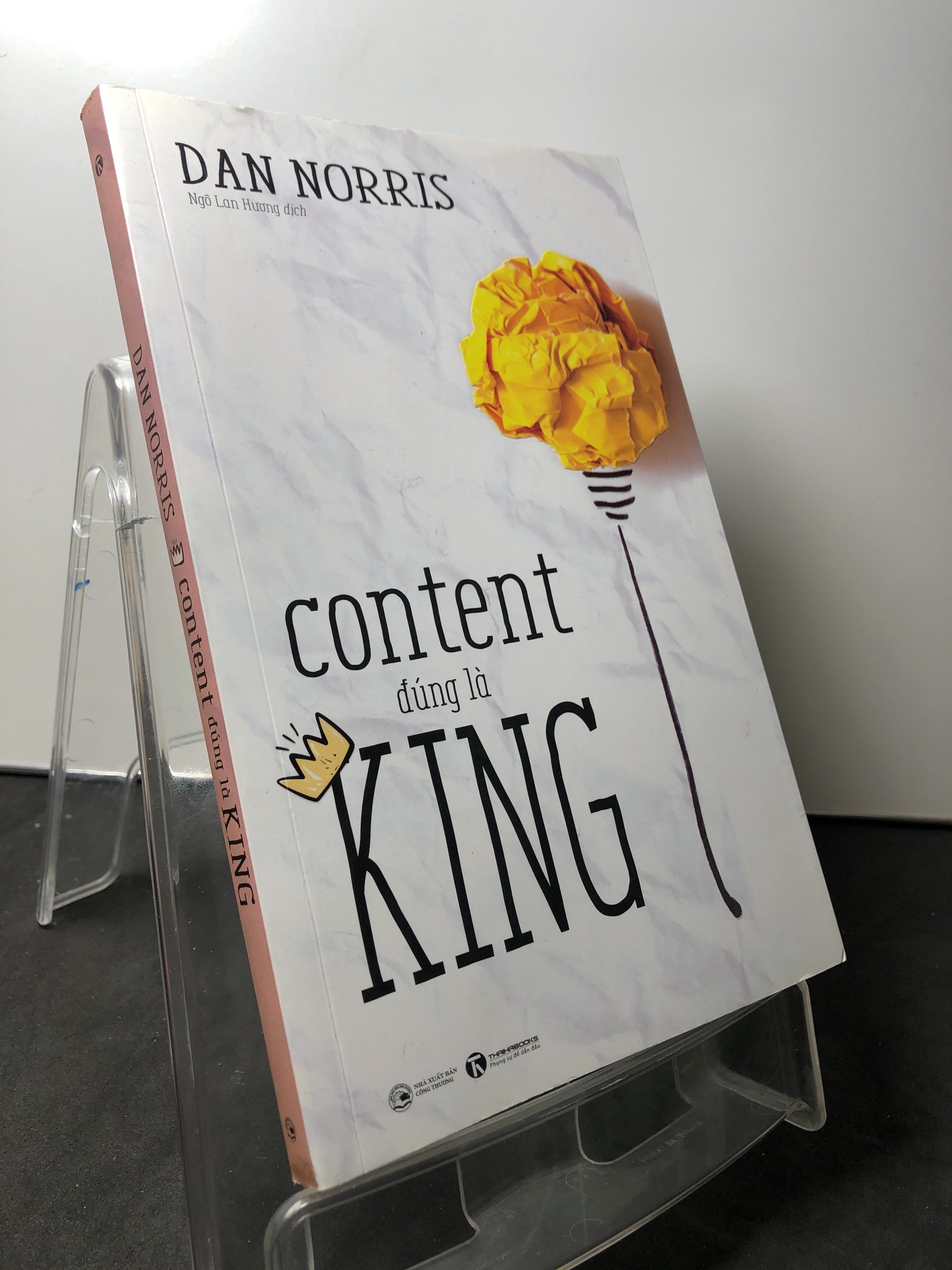 Content đúng là king 2019 mới 90% Dan Norris HPB0709 MARKETING KINH DOANH