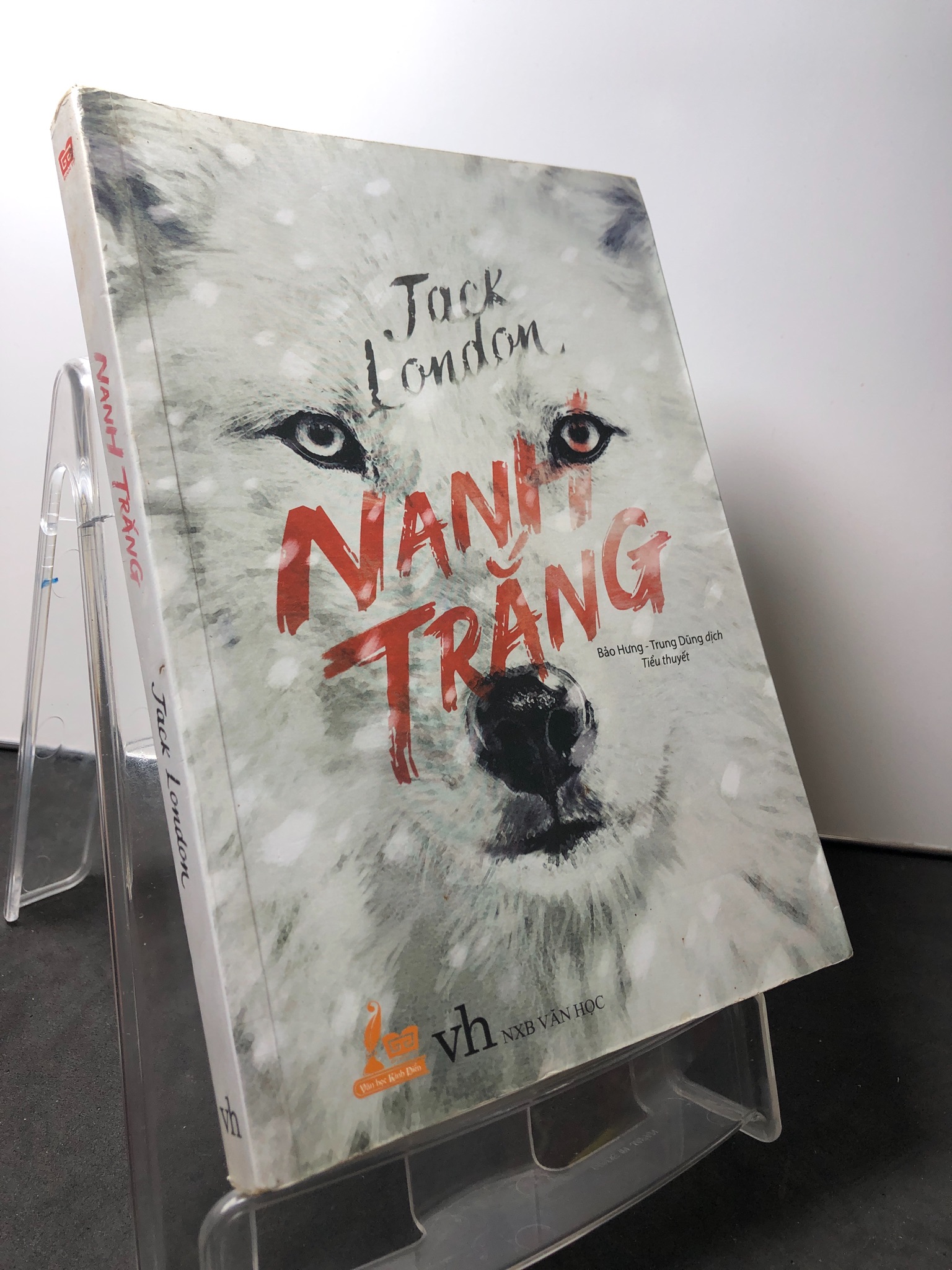 Nanh trắng 2017 mới 80% ố nhẹ Jack London HPB0709 VĂN HỌC