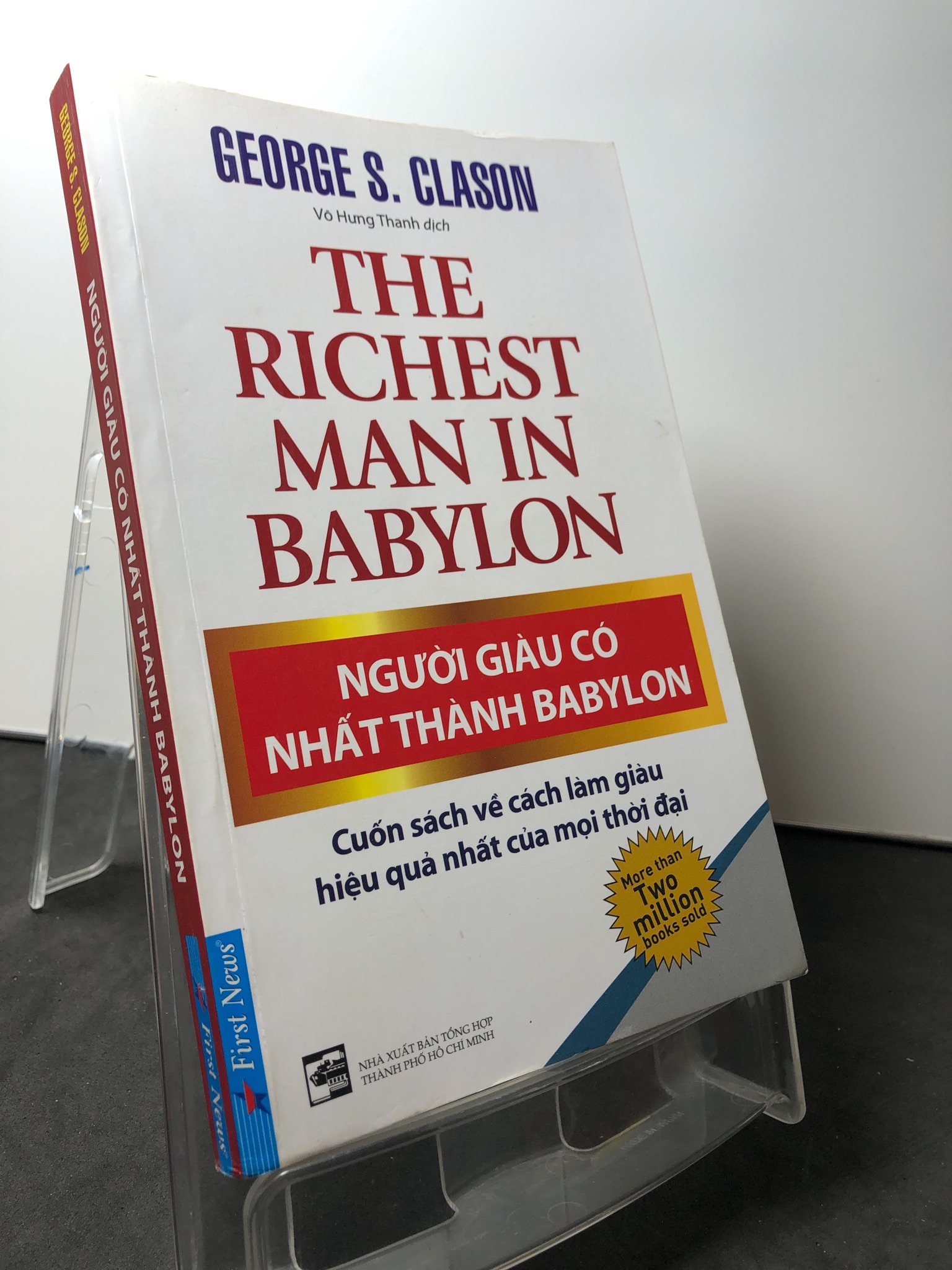 Người giàu có nhất thành babylon 2018 mới 80% ố vàng George S Clason HPB0709 KỸ NĂNG