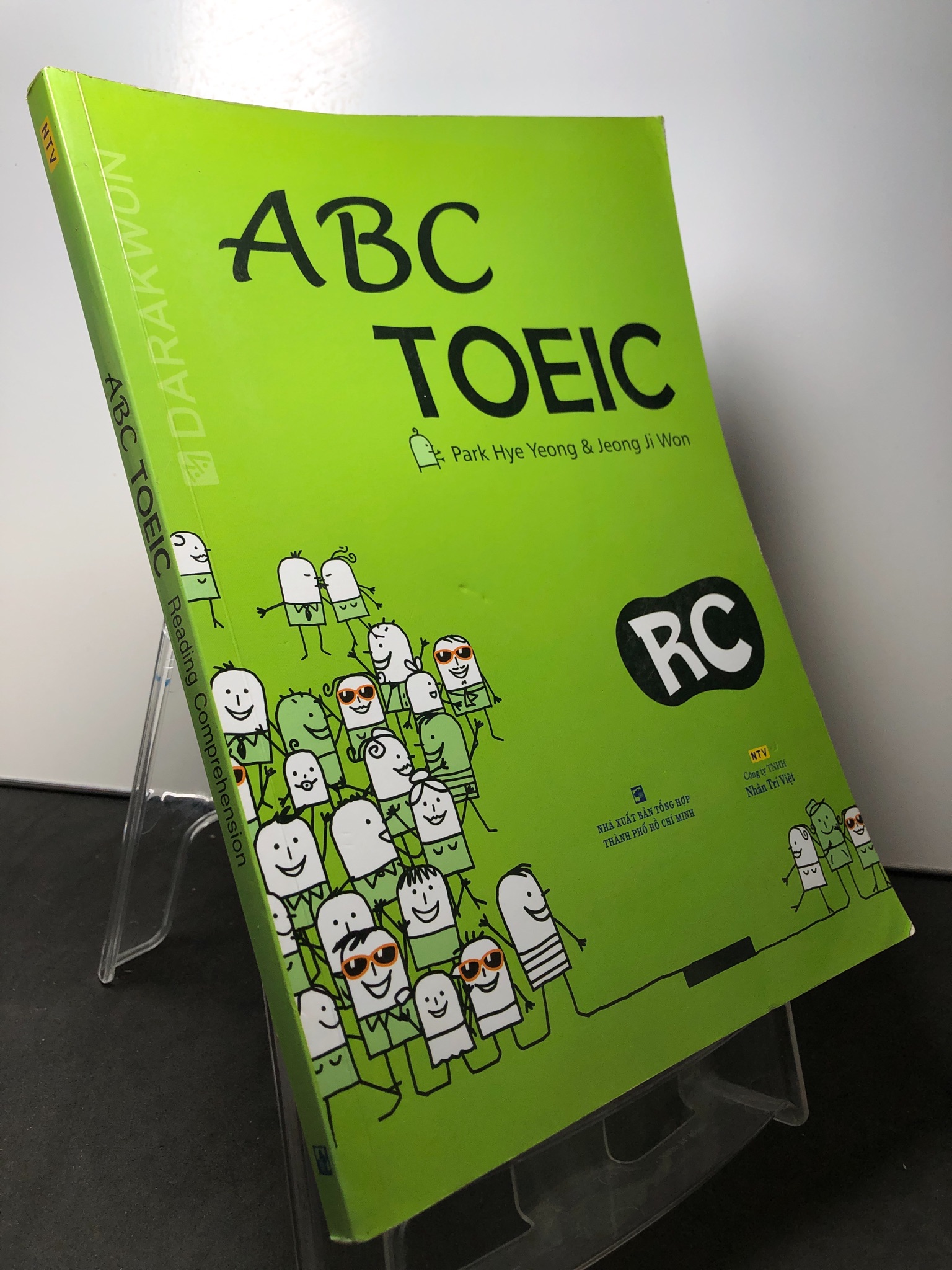 ABC Toeic reading comprehension 2016 mới 80% ghi , ố nhẹ Park hye Yeong HPB0709 HỌC NGOẠI NGỮ