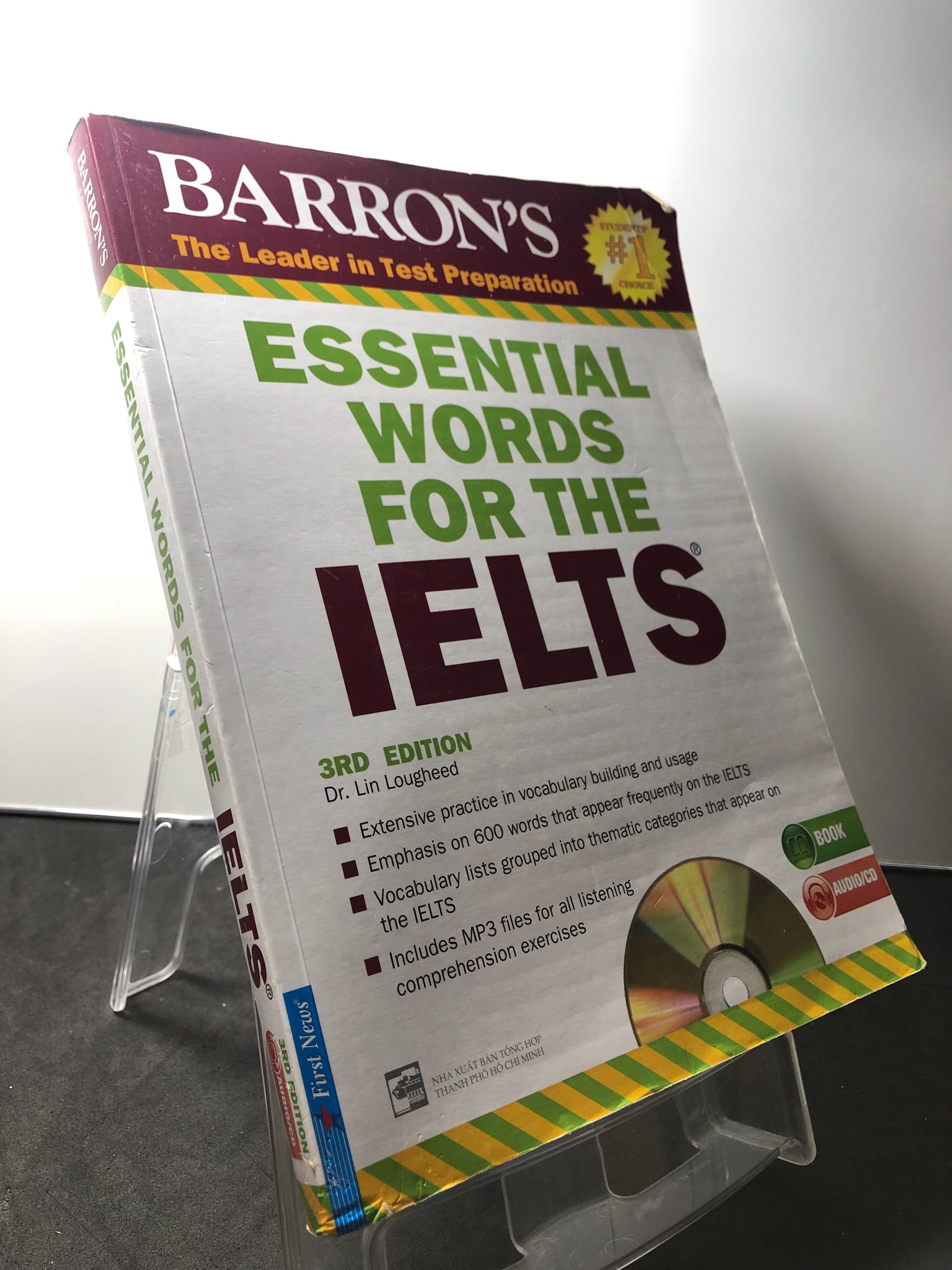 Essential words for the ielts 2018 mới 80% bẩn nhẹ , đĩa CD Barron's HPB1209 HỌC NGOẠI NGỮ