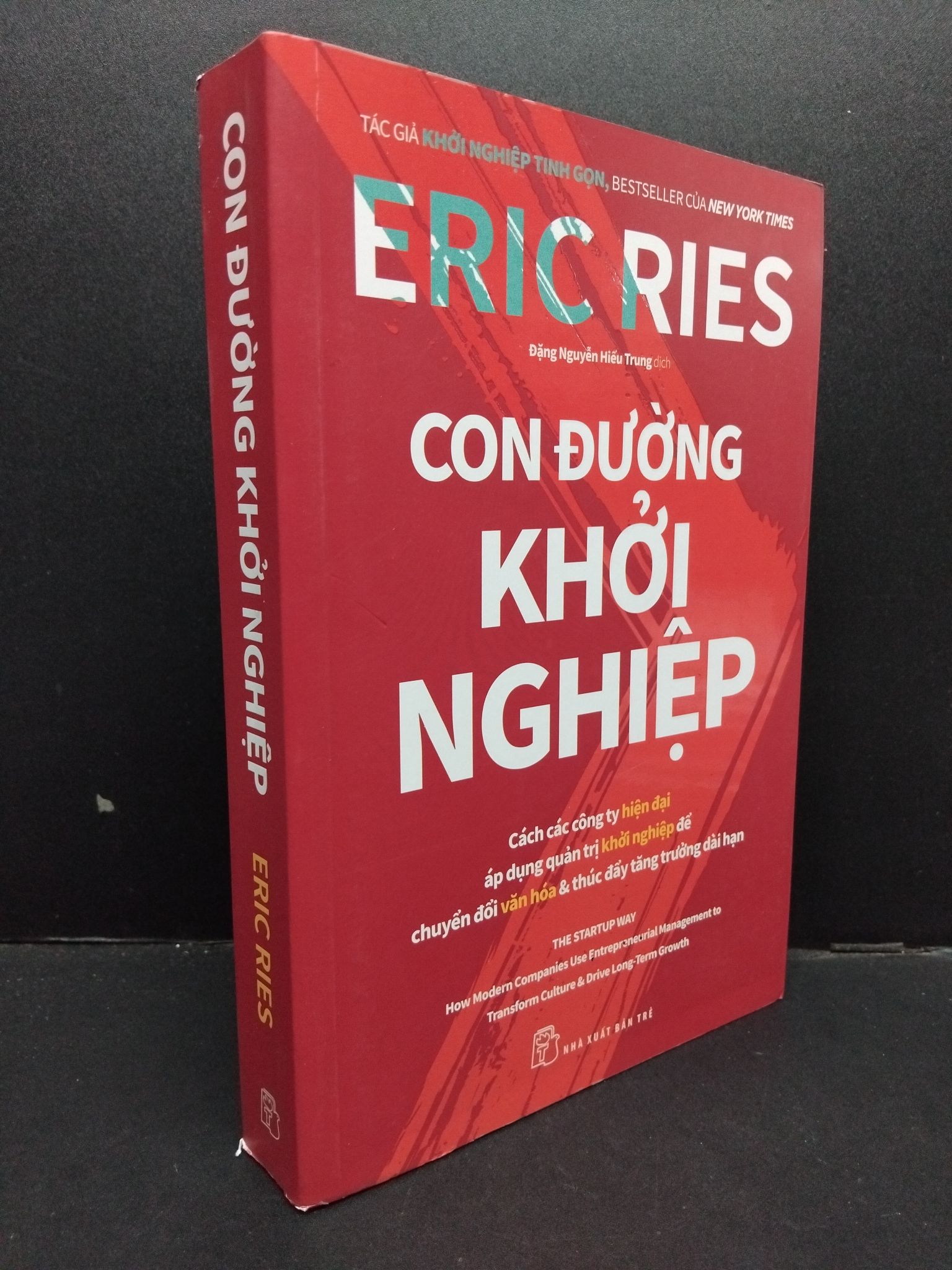 Con đường khởi nghiệp Eric Ries mới 80% ố vàng 2020 HCM.ASB1309