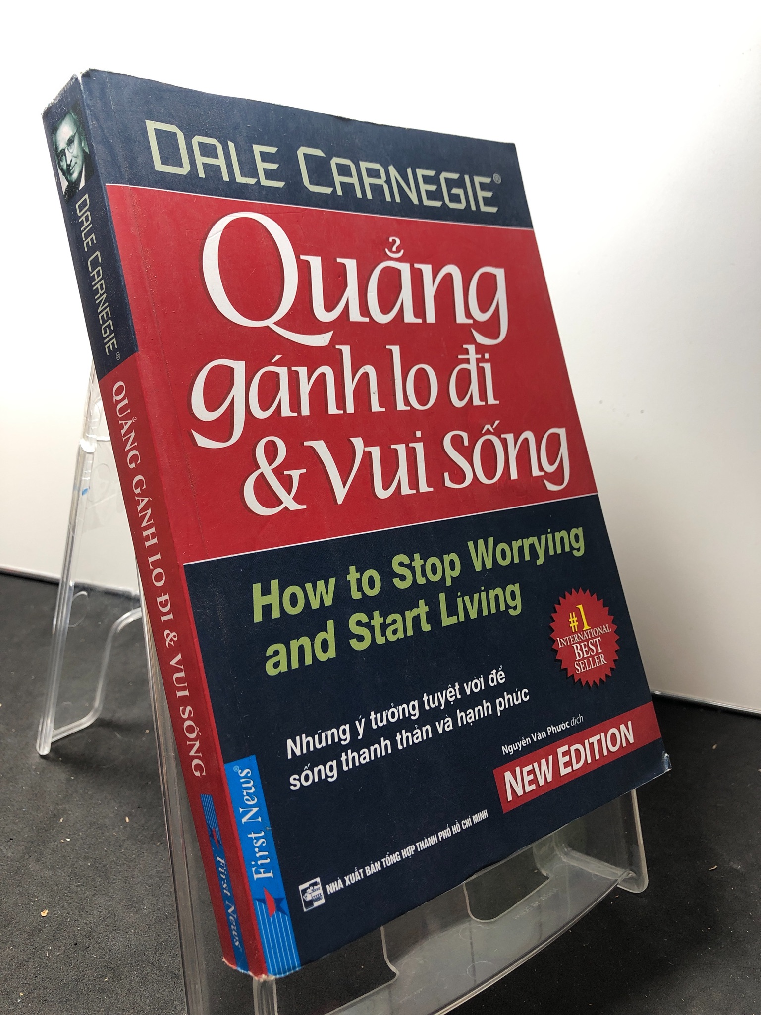 Quẳng gánh lo đi và vui sống 2019 mới 80% ố vàng Dale Carnegie HPB1309 KỸ NĂNG