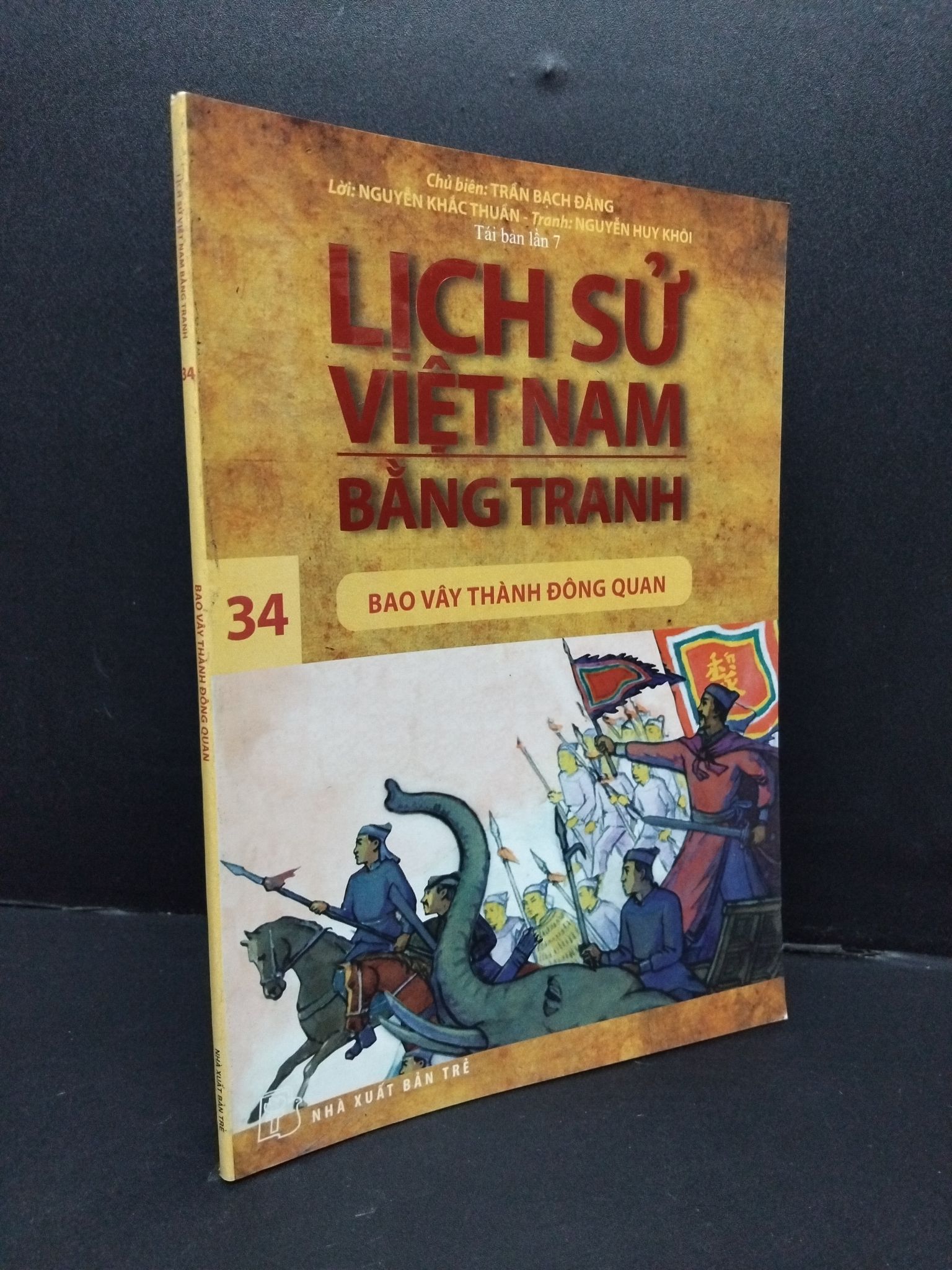 Lịch sử Việt Nam bằng tranh tập 34 - Trần Bạch Đằng mới 80% bẩn nhẹ 2017 HCM.ASB1809