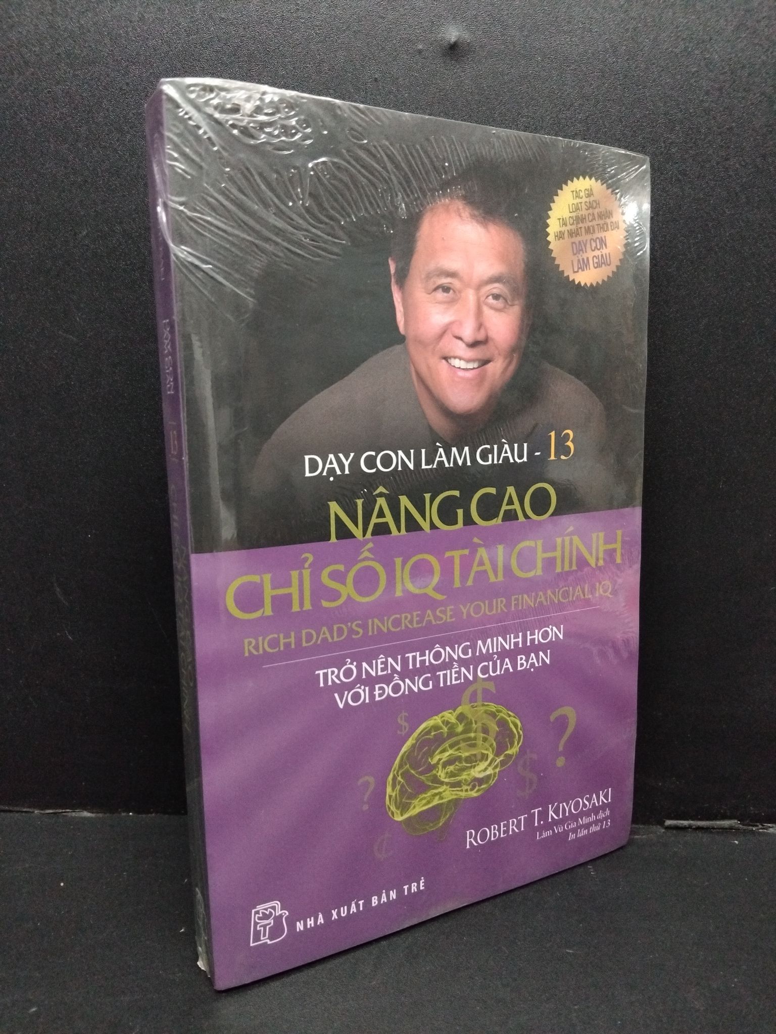 Dạy con làm giàu tập 13 - Nâng cao chỉ số IQ tài chính Robert T. Kiyosaki mới 90% ố HCM.ASB1809