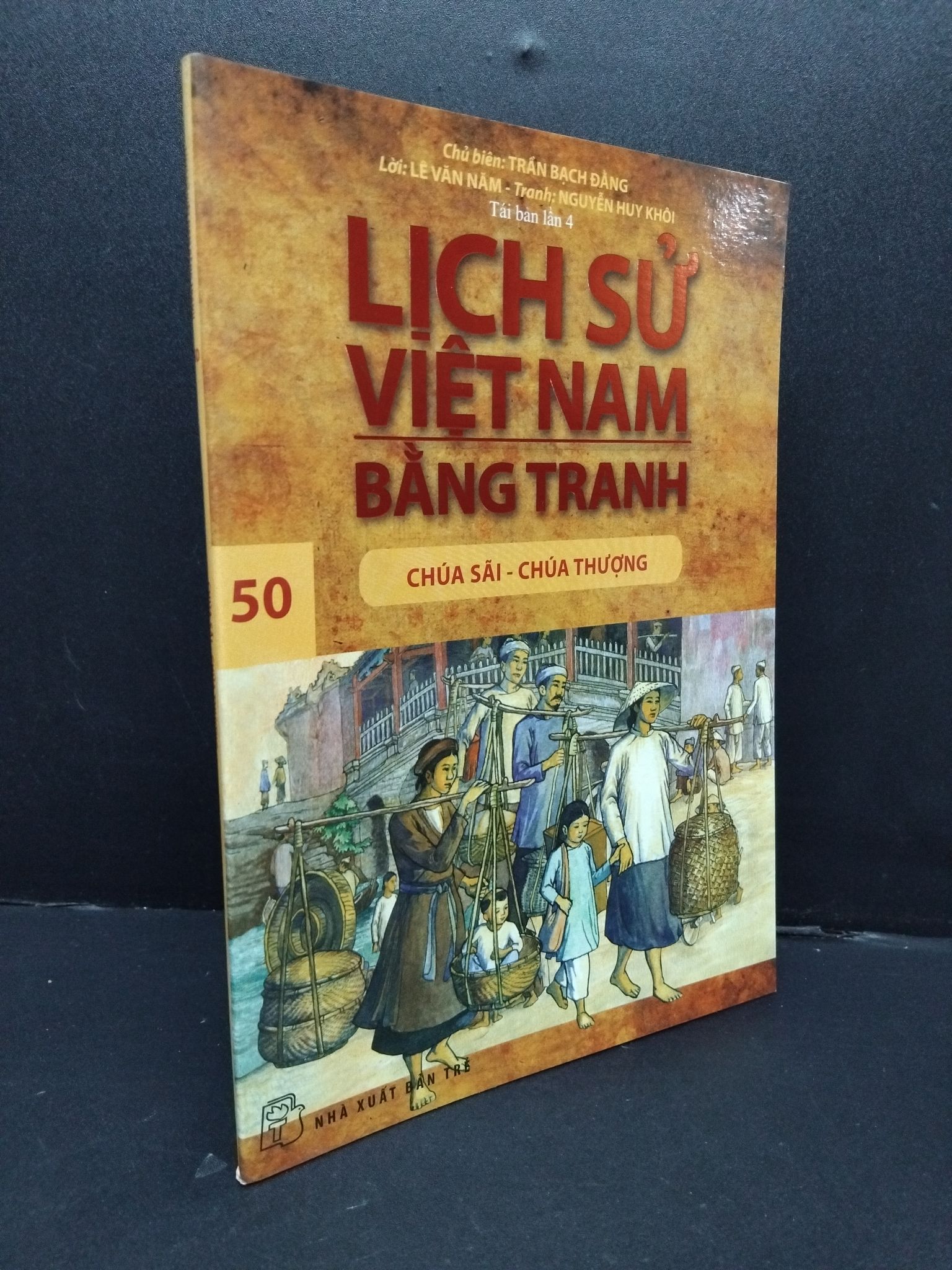 Lịch sử Việt Nam bằng tranh tập 50 Trần Bạch Đằng mới 80% ố nhẹ 2017 HCM.ASB1809