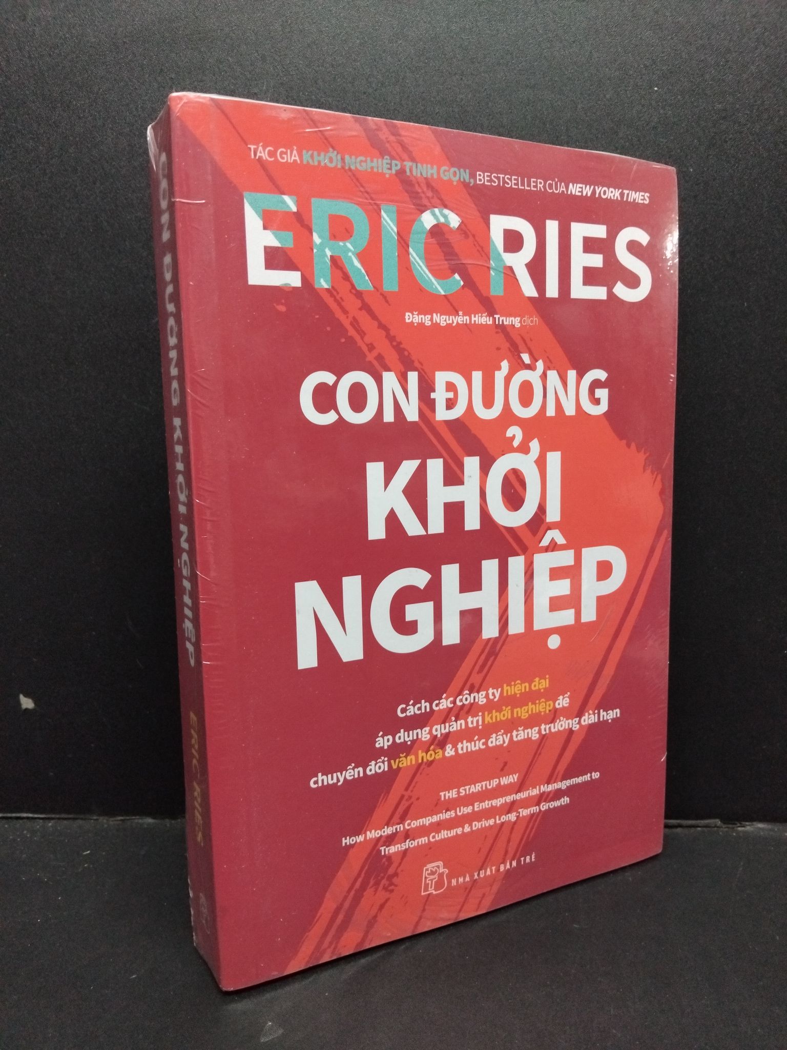 Con đường khởi nghiệp (có seal) Eric Ries mới 80% ố HCM.ASB1809