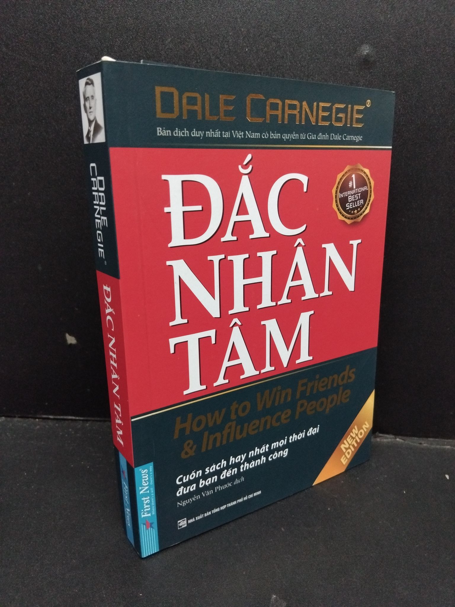 Đắc nhân tâm (khổ nhỏ) Dale Carnegie mới 90% lỗi trang thừa giấy 2024 HCM.ASB1809