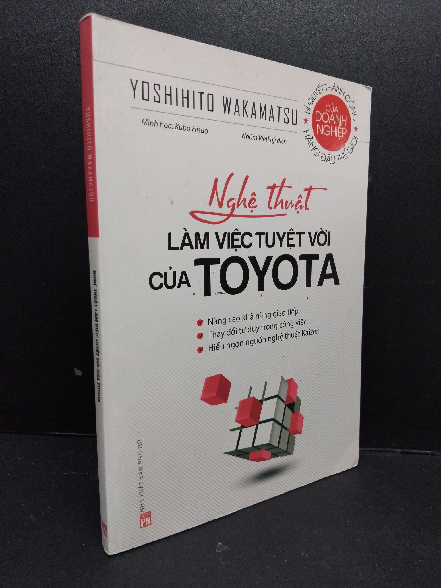 Nghệ thuật làm việc tuyệt vời của Toyota Yoshihito Wakamatasu mới 80% ố nhẹ 2016 HCM.ASB2009