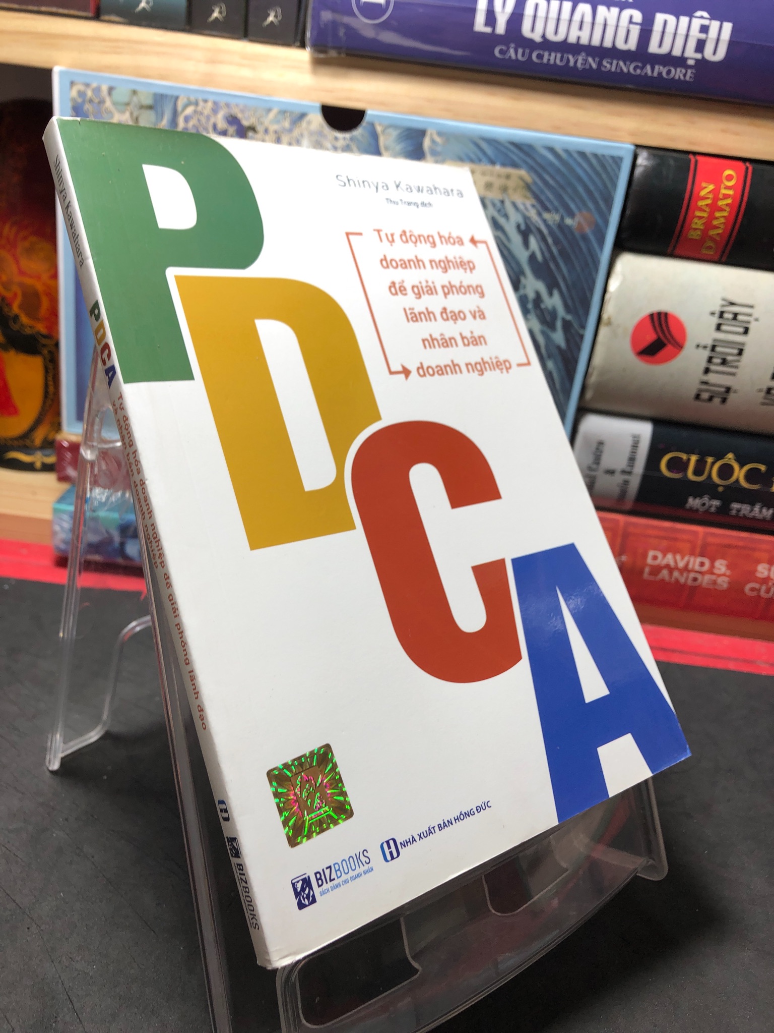 PDCA tự động hoá doanh nghiệp để giải phóng lãnh đạo và nhân bản doanh nghiệp 2021 mới 90% Shinya Kawahara HPB2709 MARKETING KINH DOANH