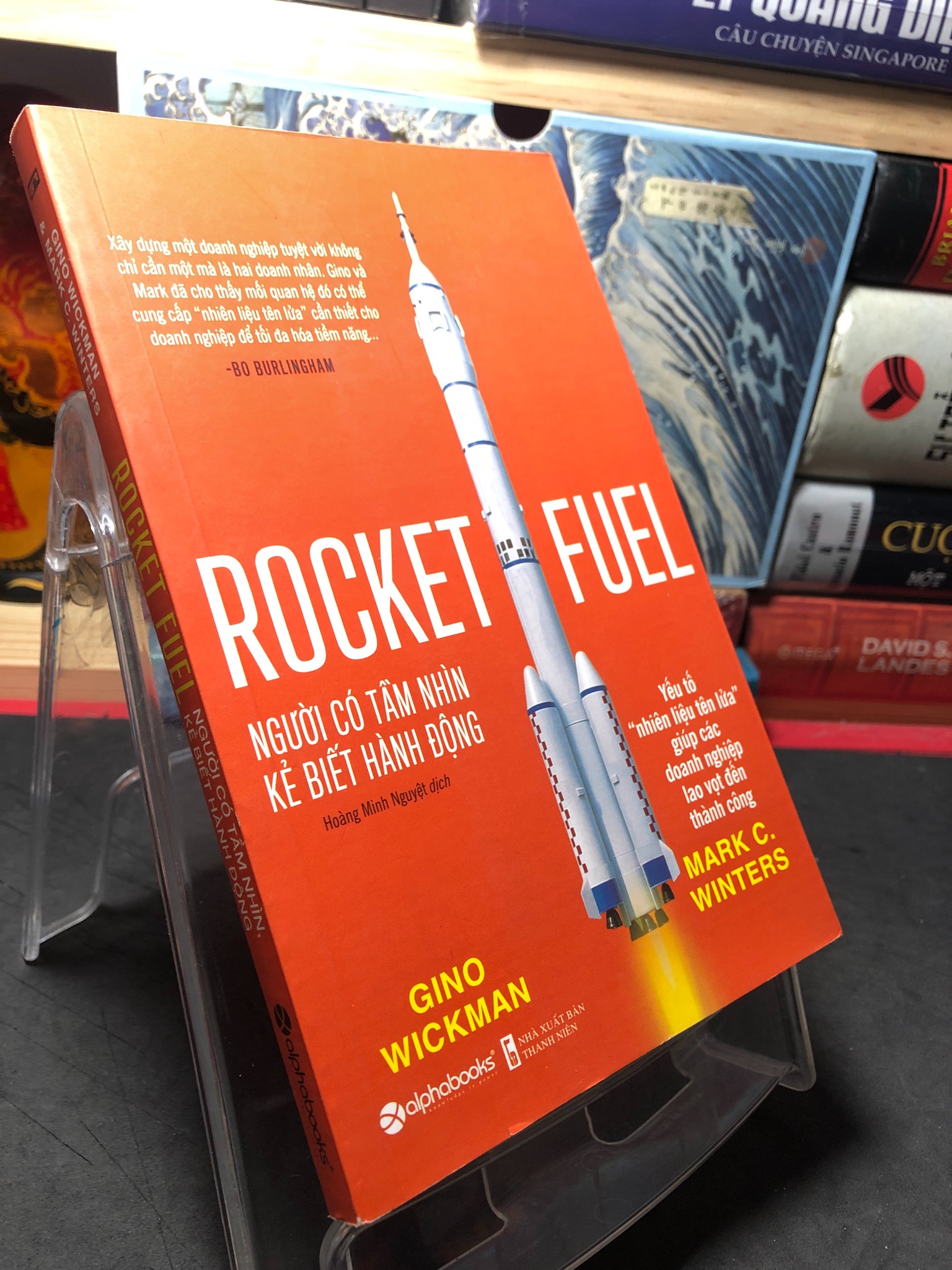 Rocket fuel người có tầm nhìn kẻ biết hành động 2020 mới 90% Gino Wickman HPB2709 KỸ NĂNG