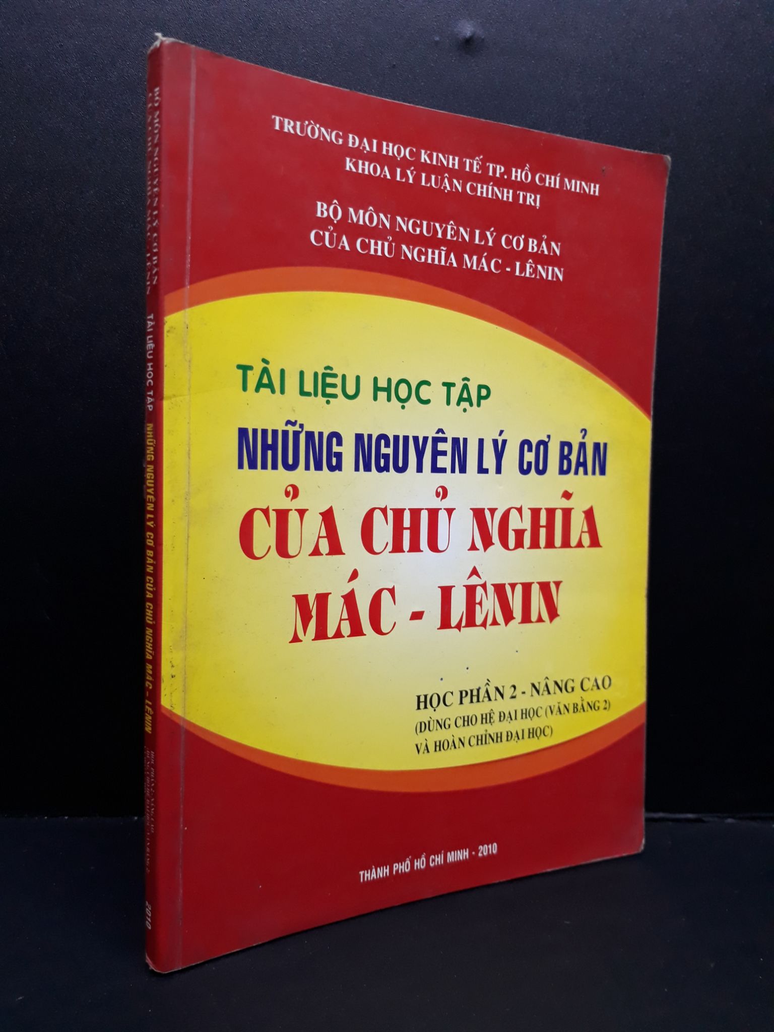 Tài liệu học tập những nguyên lý cơ bản của chủ nghĩa Mác - Lênin mới 80% ố 2010 HCM2809 GIÁO TRÌNH, CHUYÊN MÔN