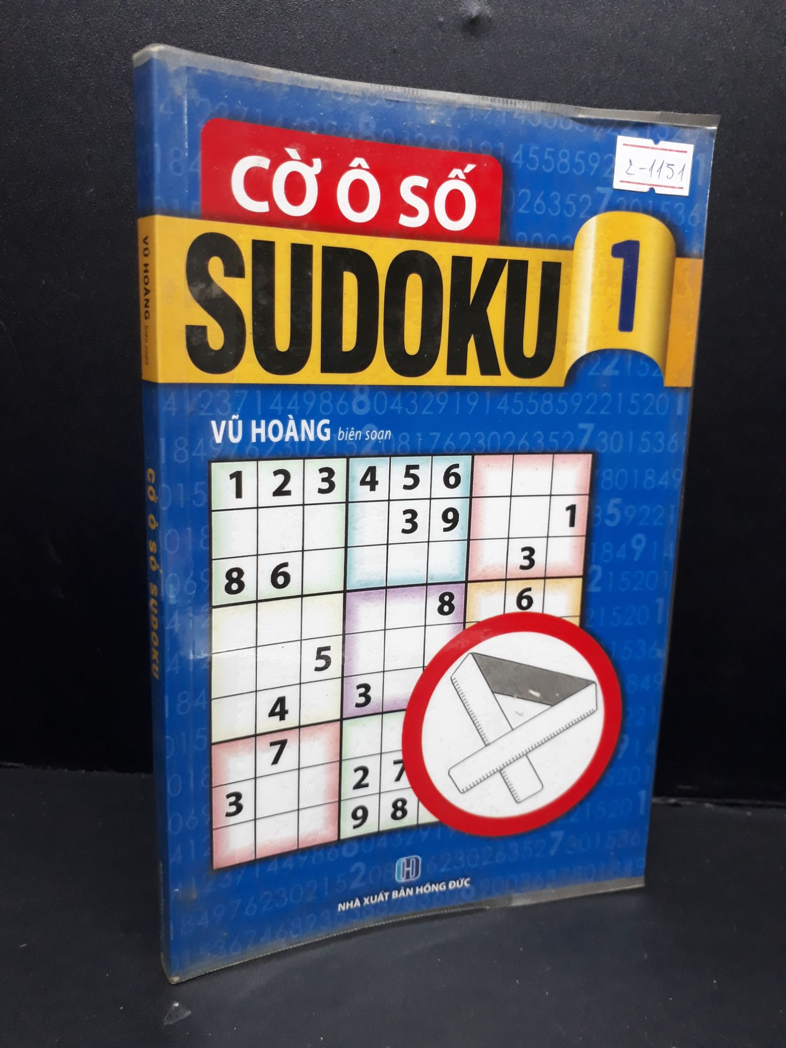 Cờ ô số sudoku 1 mới 80% ố nhẹ 2016 HCM2809 Vũ Hoàng KỸ NĂNG